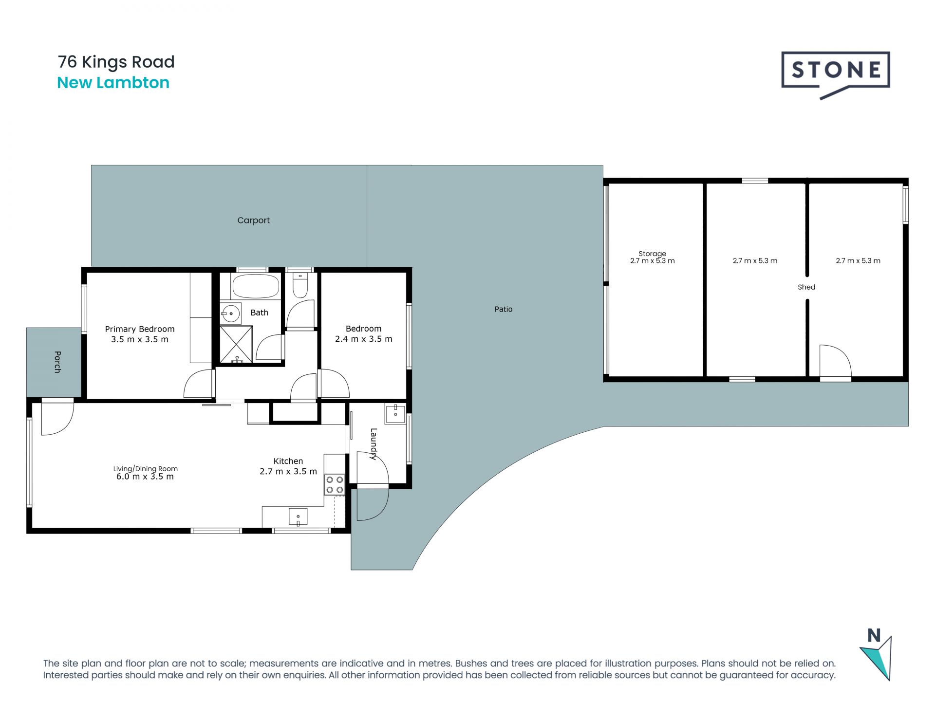 R3 medium density zoned level block, prime location