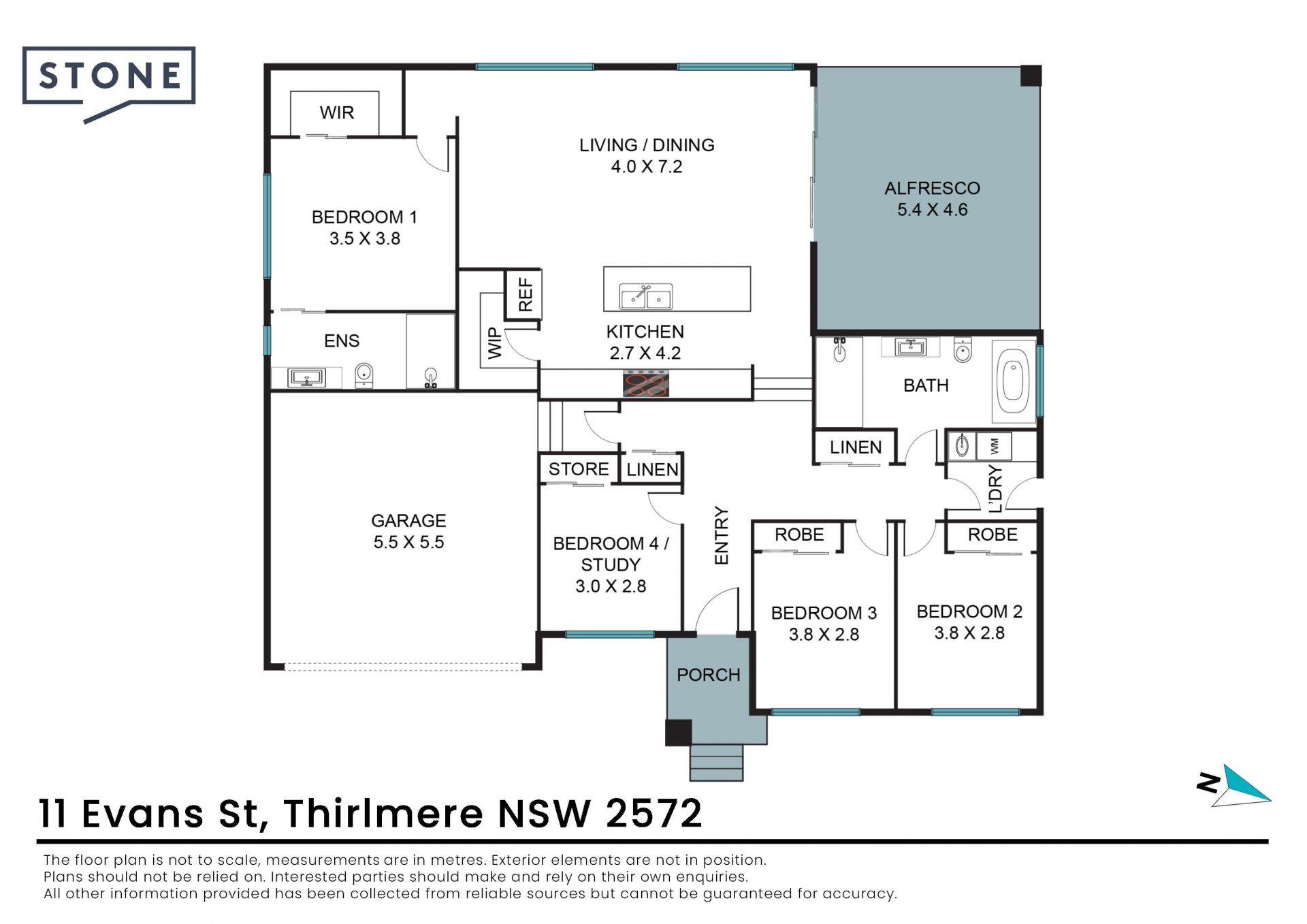 Modern family home in a quiet location