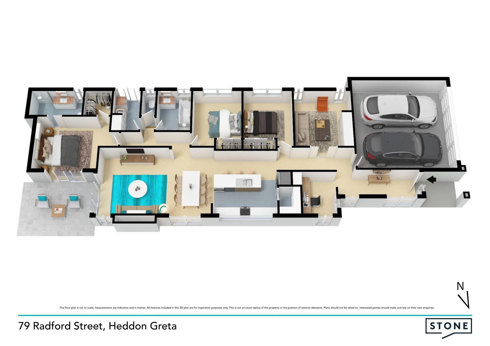Modern and easycare family design