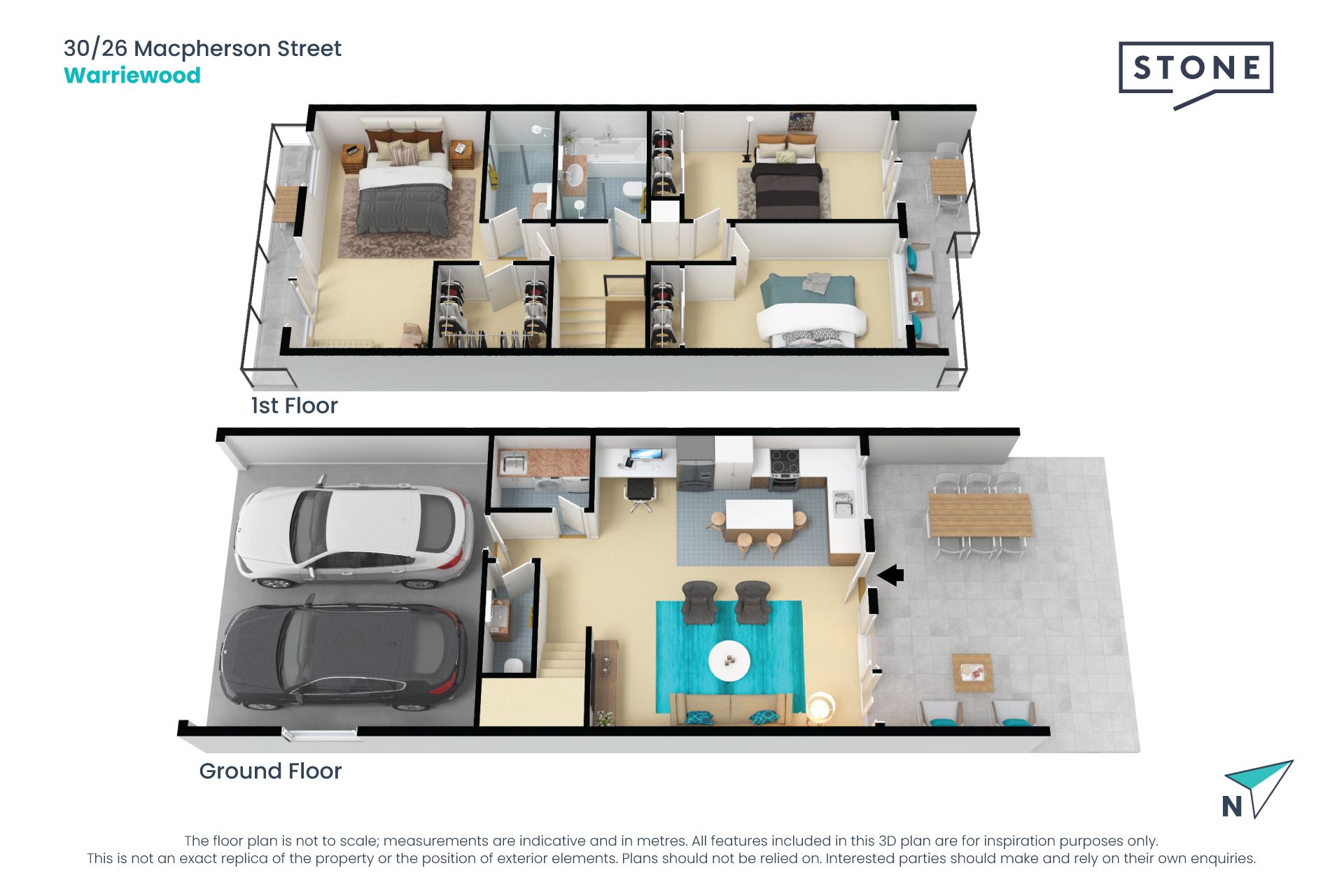 Private and contemporary lifestyle with sunny N/E aspect