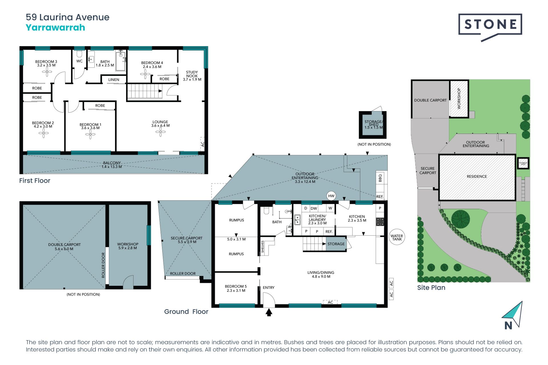 Updated family oasis with north to rear gardens