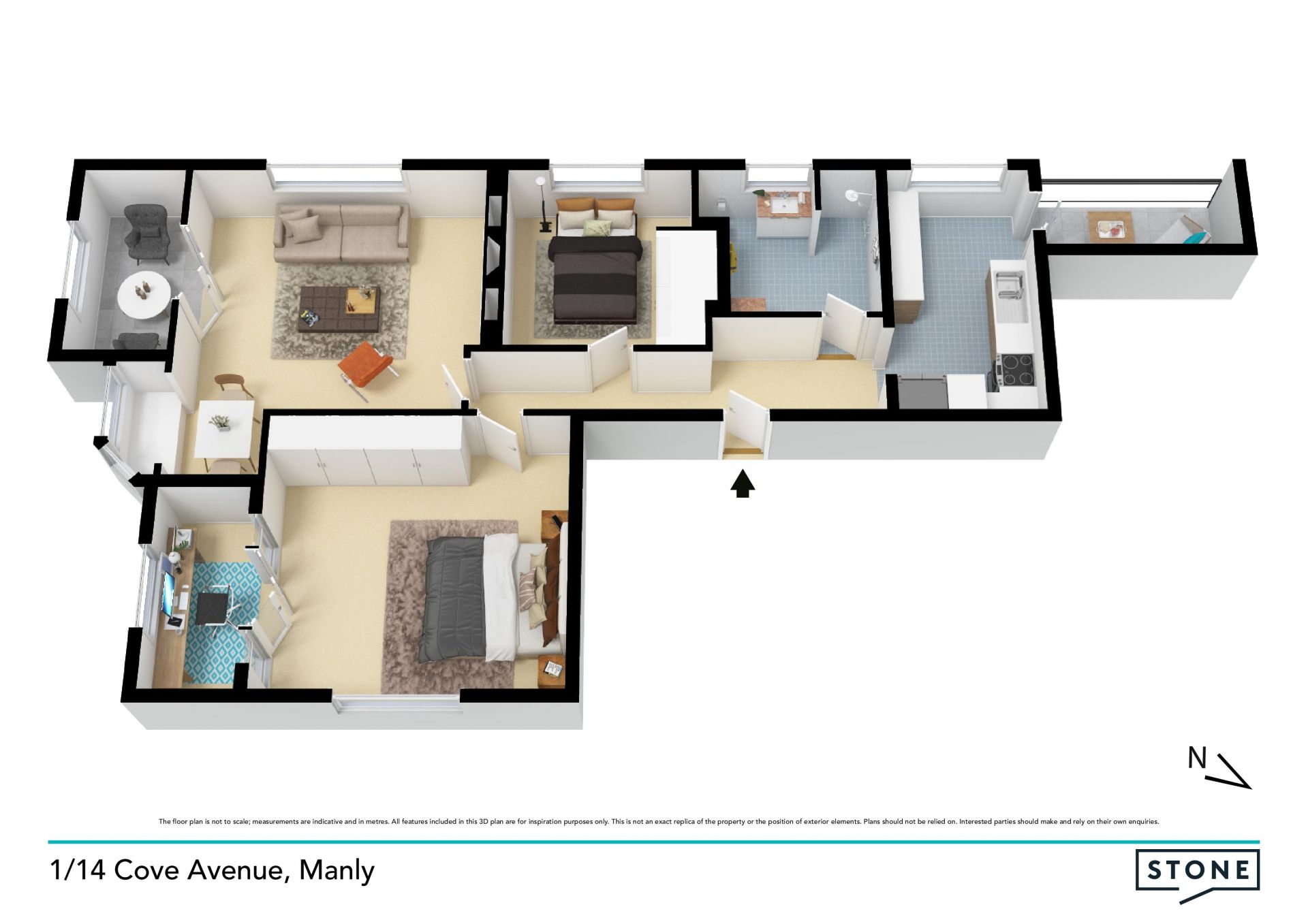 Renovated, charming Art Deco classic