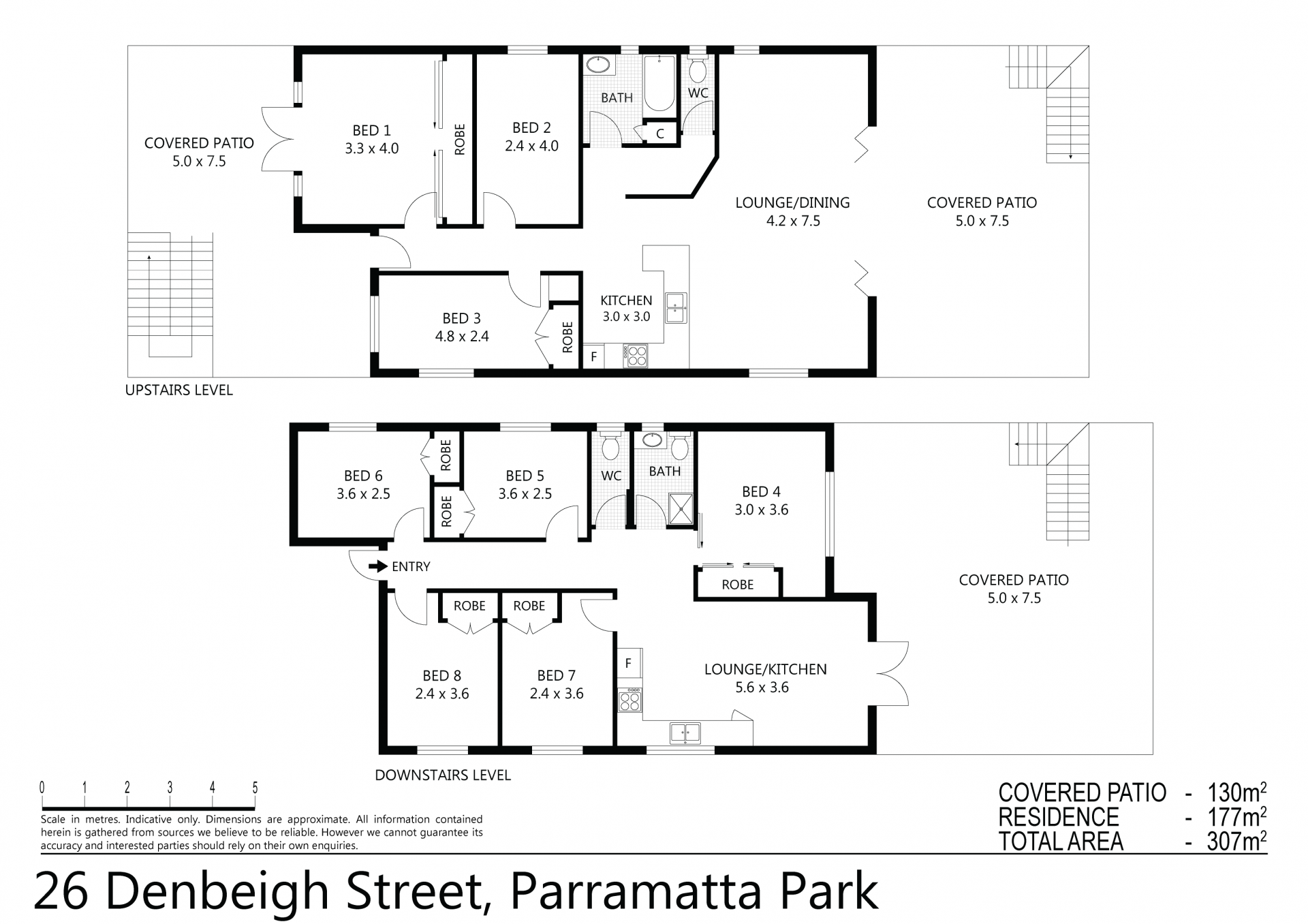 FULLY FURNISHED 8 Bedroom Modern Queenslander