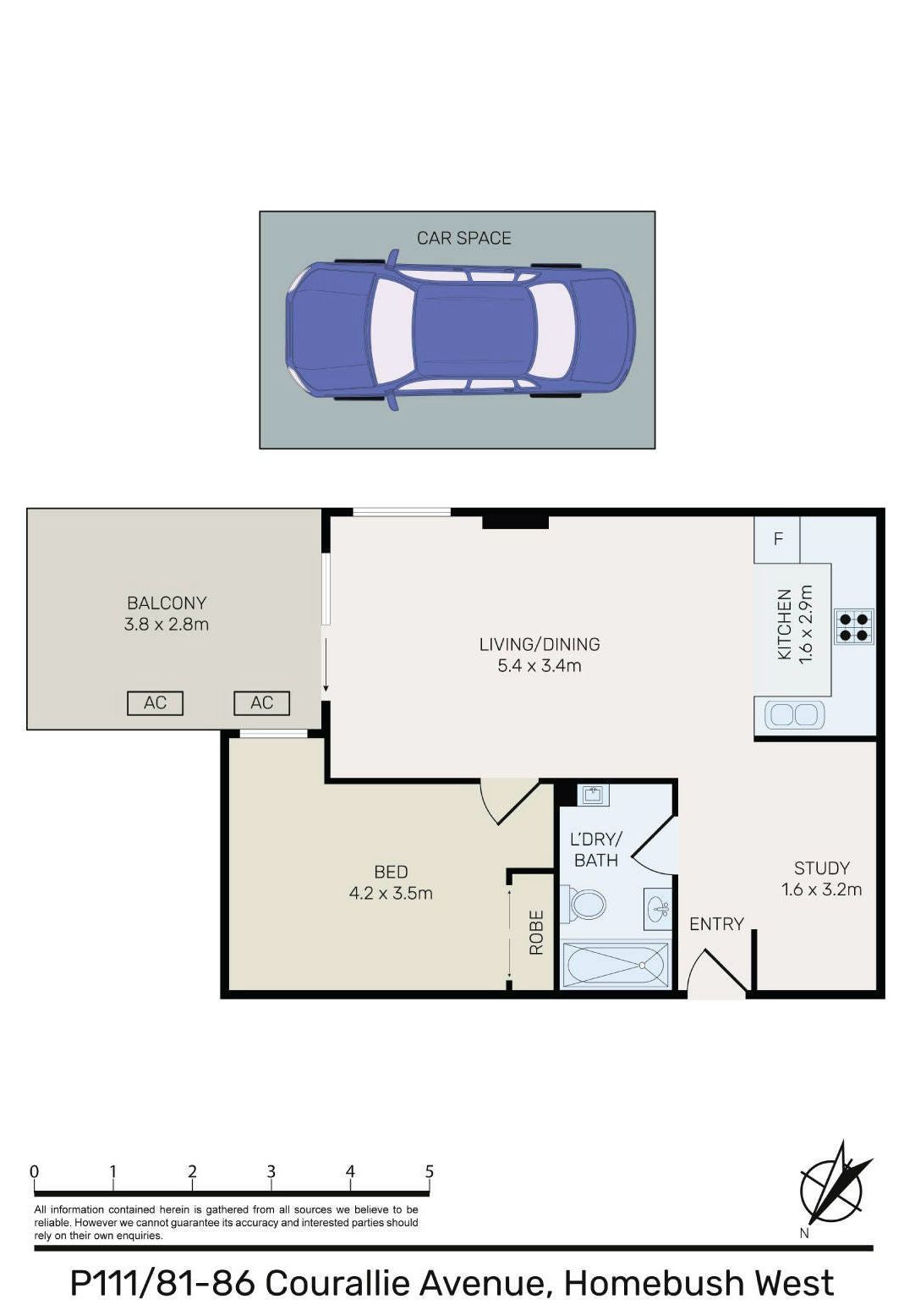 Modern One-Bedroom Apartment with Study & Sunlit Balcony – Comfort Meets Convenience
