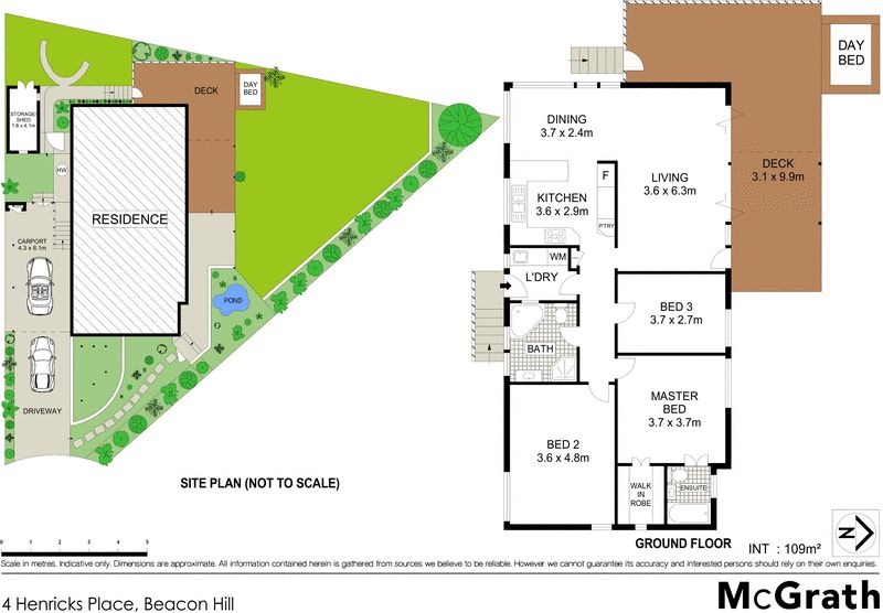 Single level home in cul-de-sac, backing council reserve