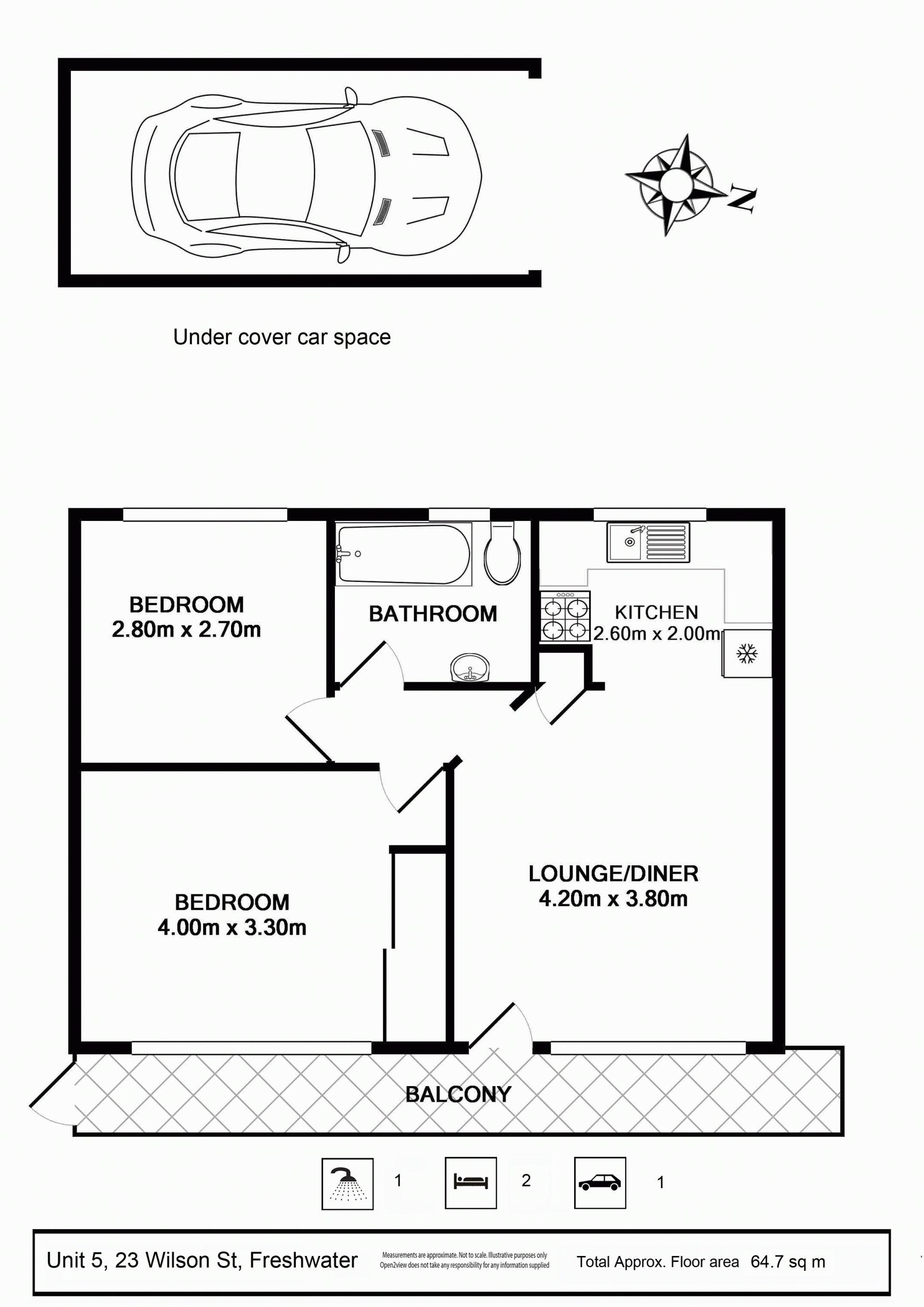 Sunny, Refurbished Beach Apartment