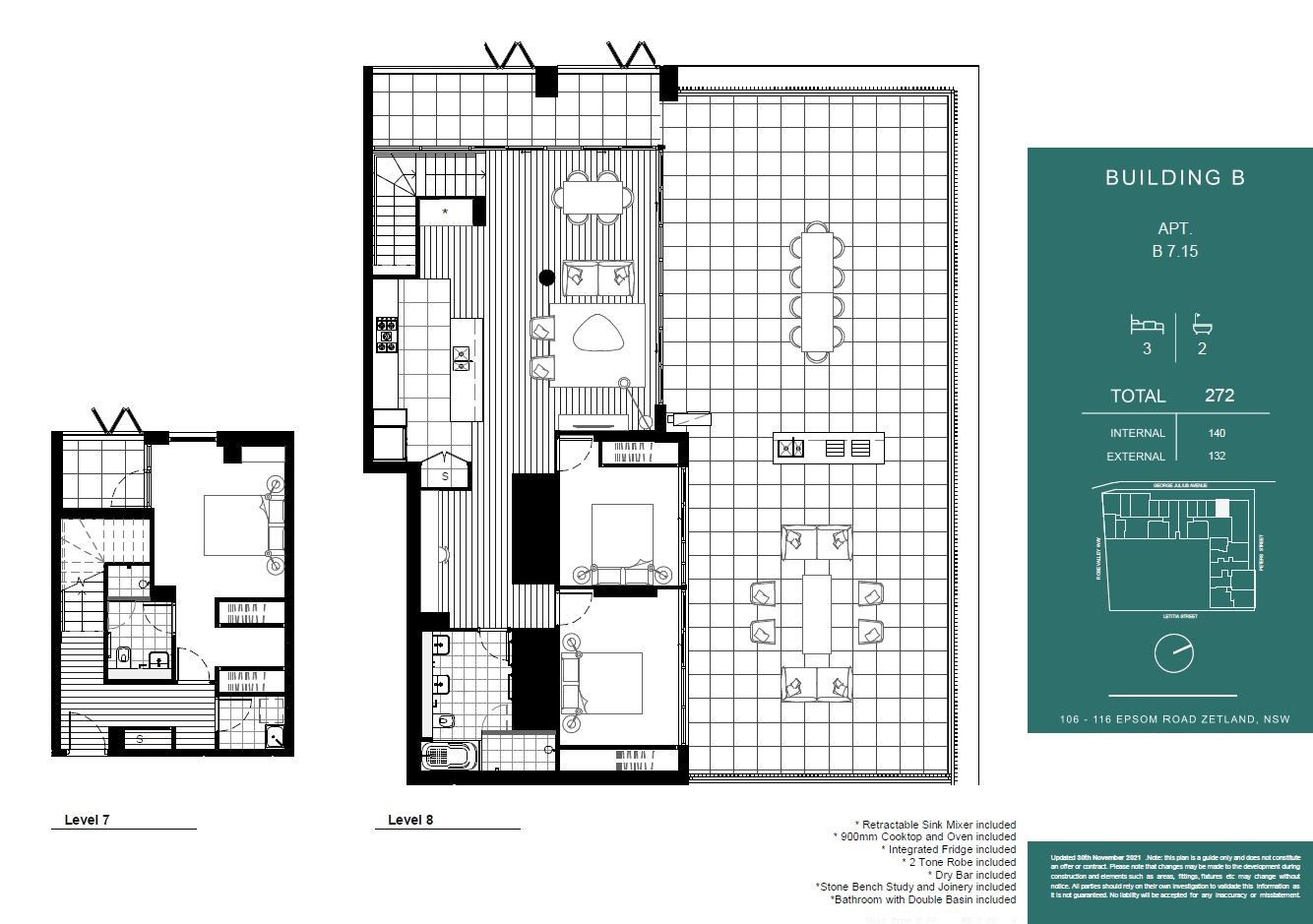 Modern Sydney living in Zetland