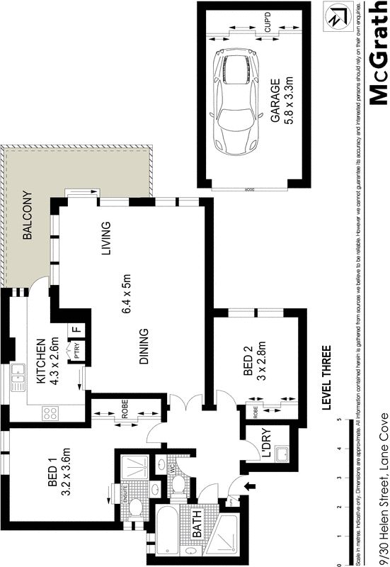 Private and centrally placed oversized apartment