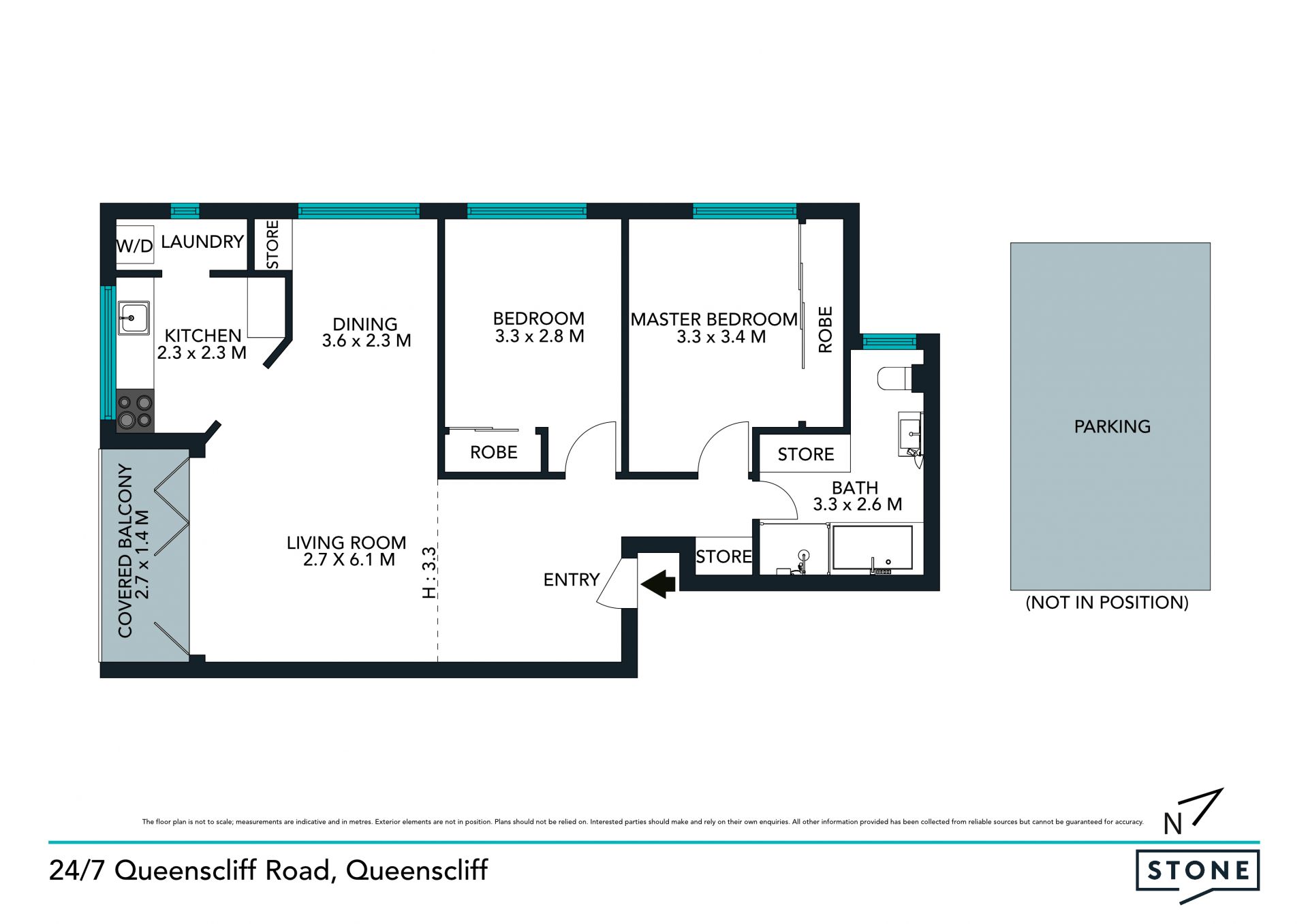 Beach pad in oceanfront lifestyle setting