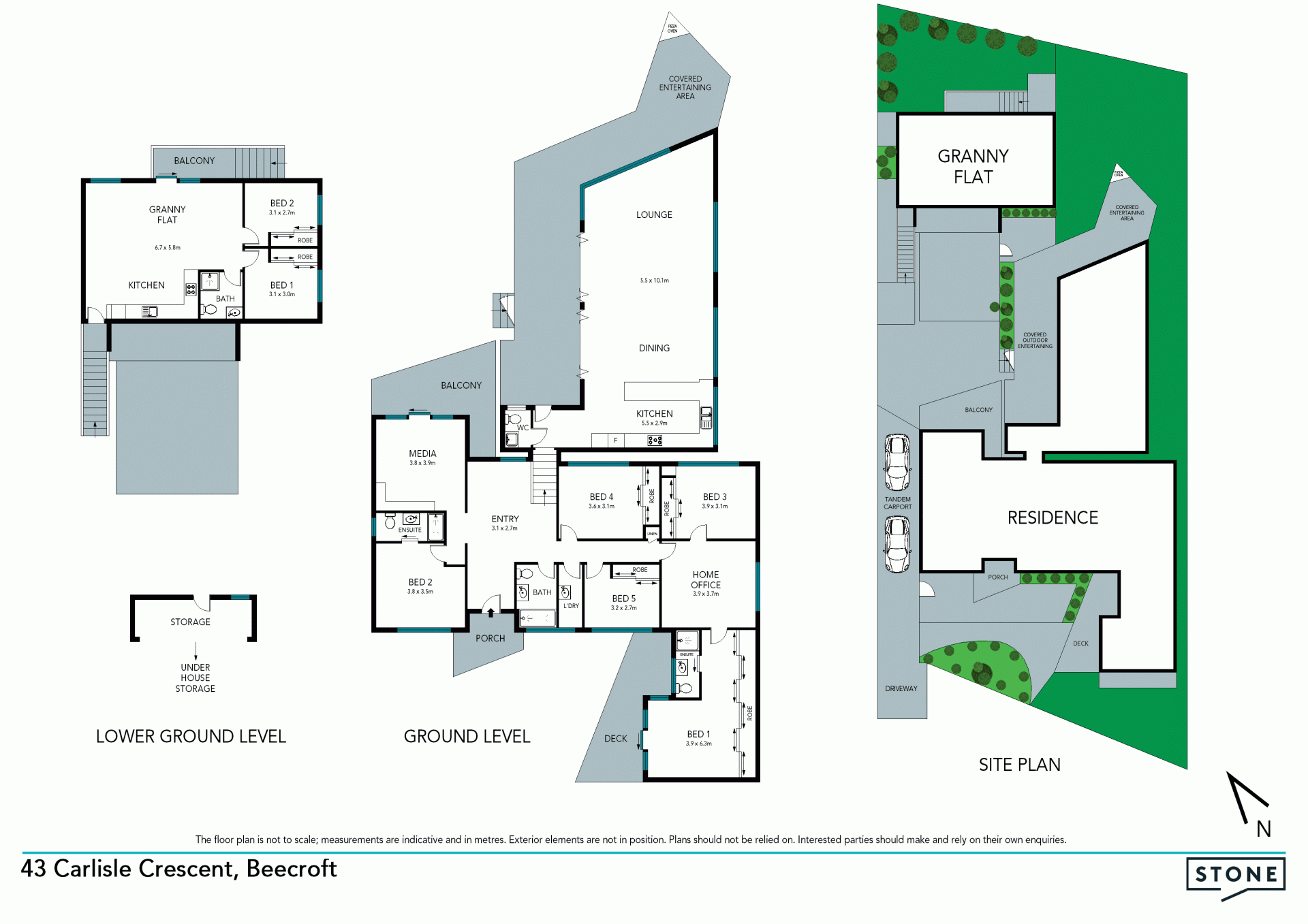 Architecturally designed home plus separate two bedroom flat in Beecroft Primary and Cheltenham Girls catchments