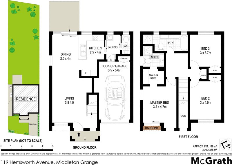 Recently refreshed easycare contemporary duplex