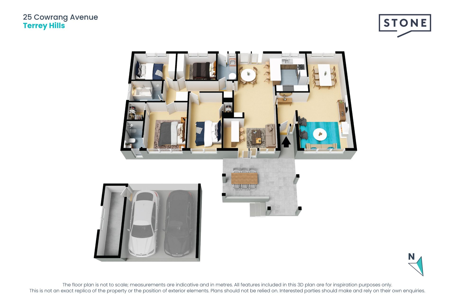 Fabulous north facing entertainer in a premier central setting