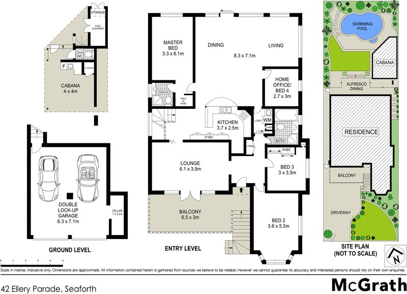 Sun soaked family entertainer with sweeping views