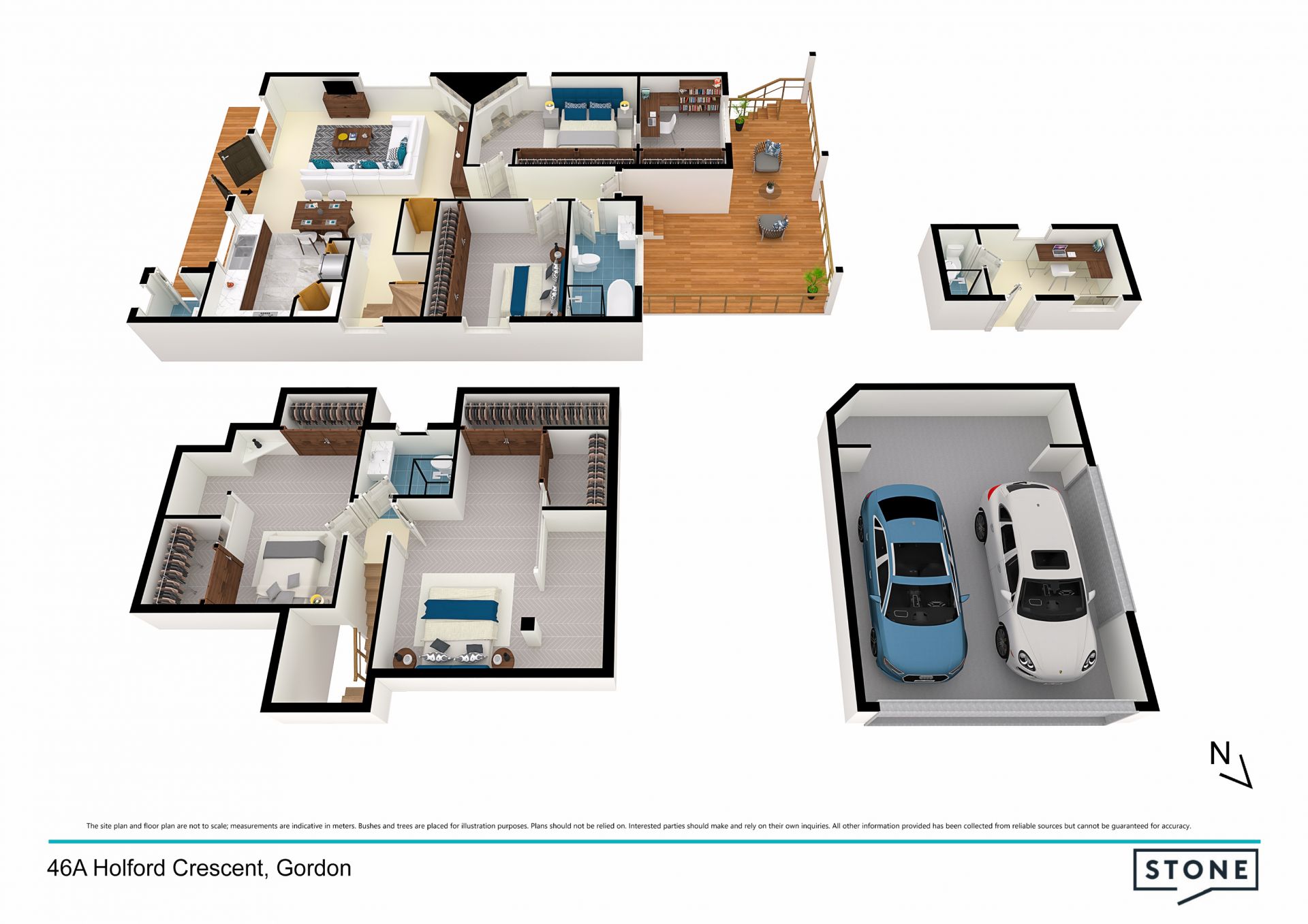 Renovated entertainer for easy-care modern living