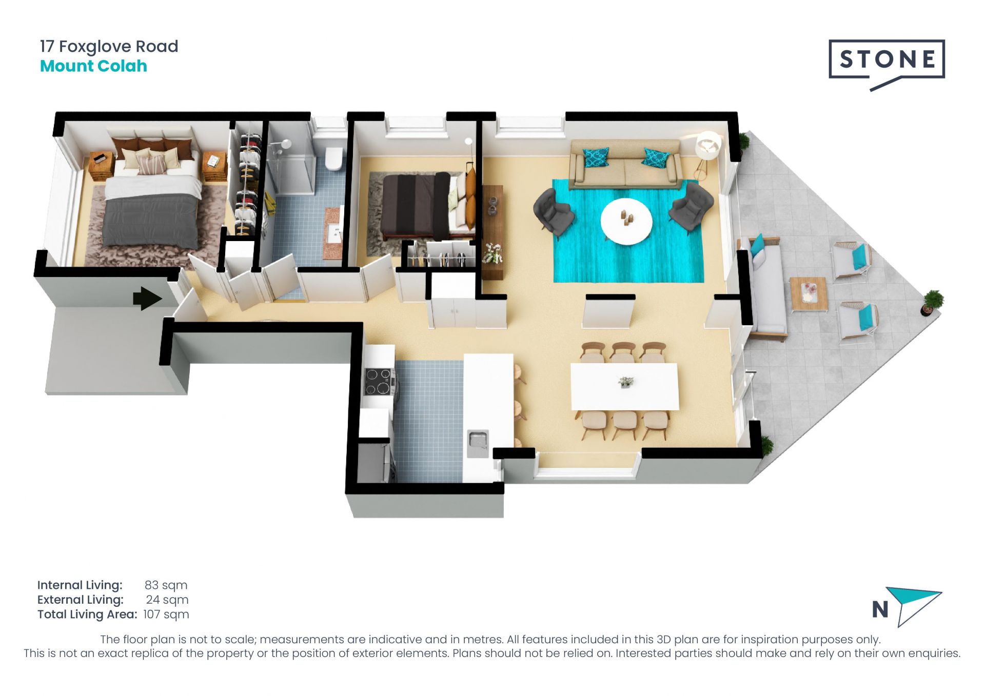 Sunny and Stylish Granny Flat