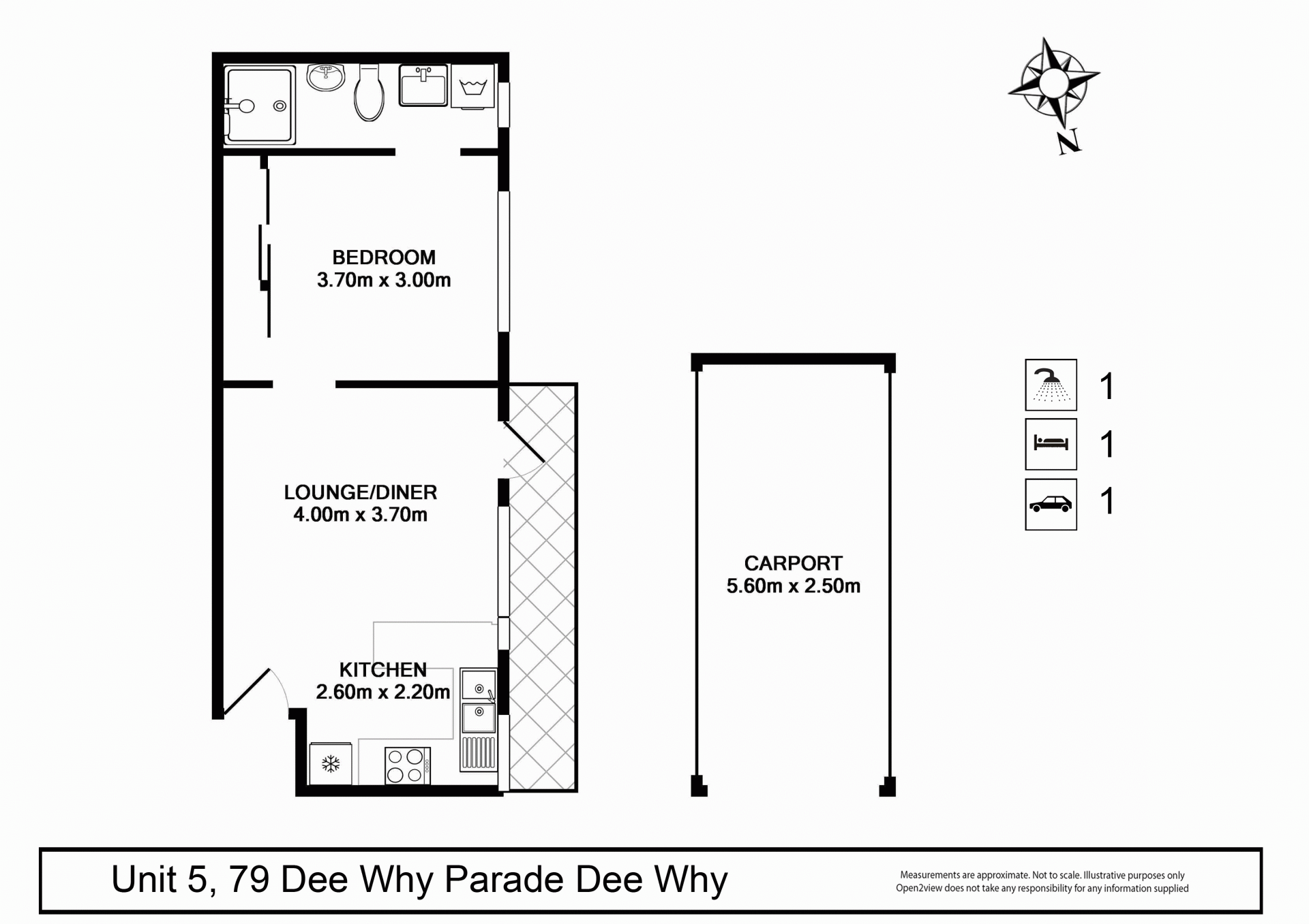Sunny Apartment, 100m from the beach