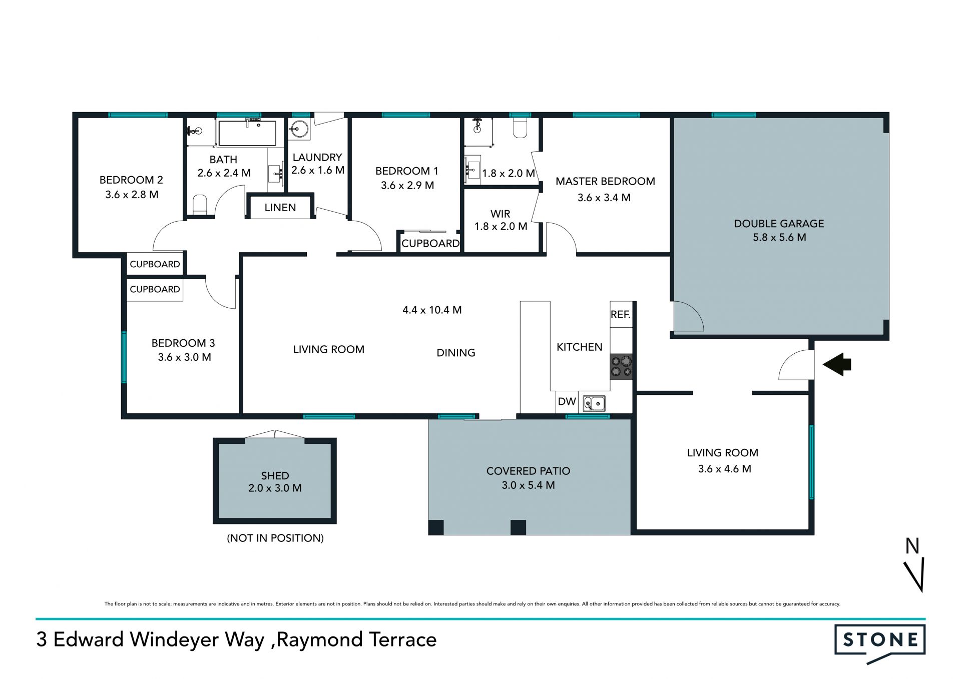 Four bedroom brick home