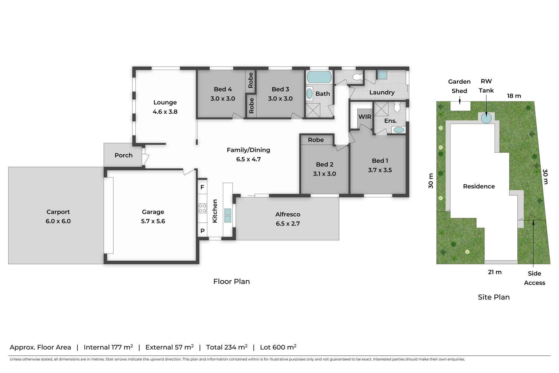 SPACIOUS HOME WITH SIDE ACCESS