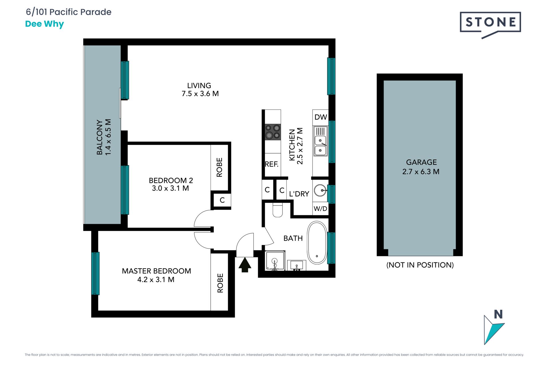 Bright and spacious renovated beachside haven