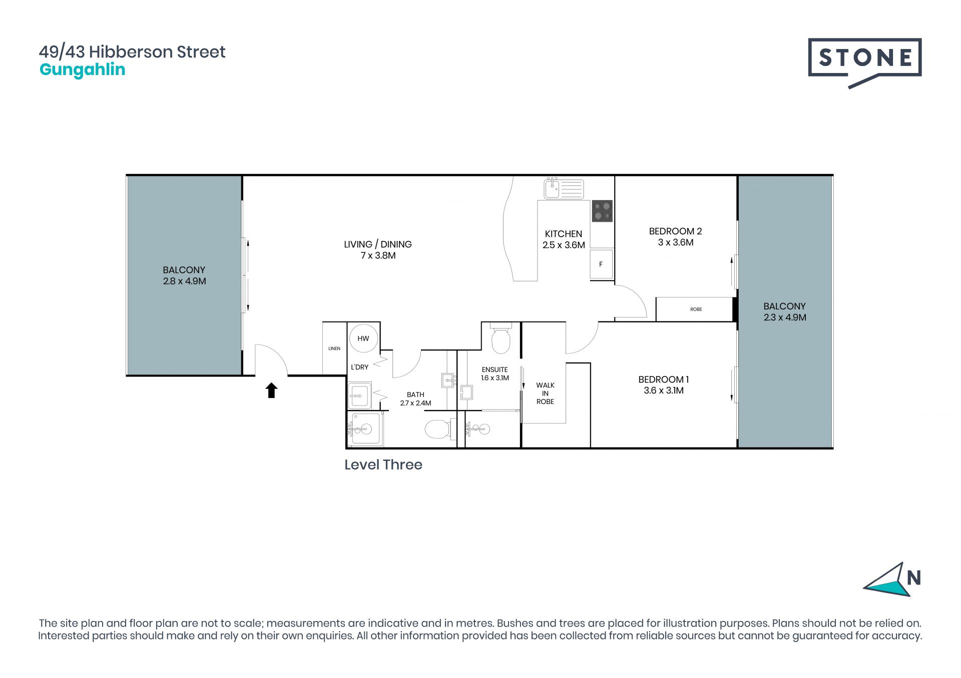 Convenient and Stylish 2-Bedroom Apartment in the Heart of Gungahlin