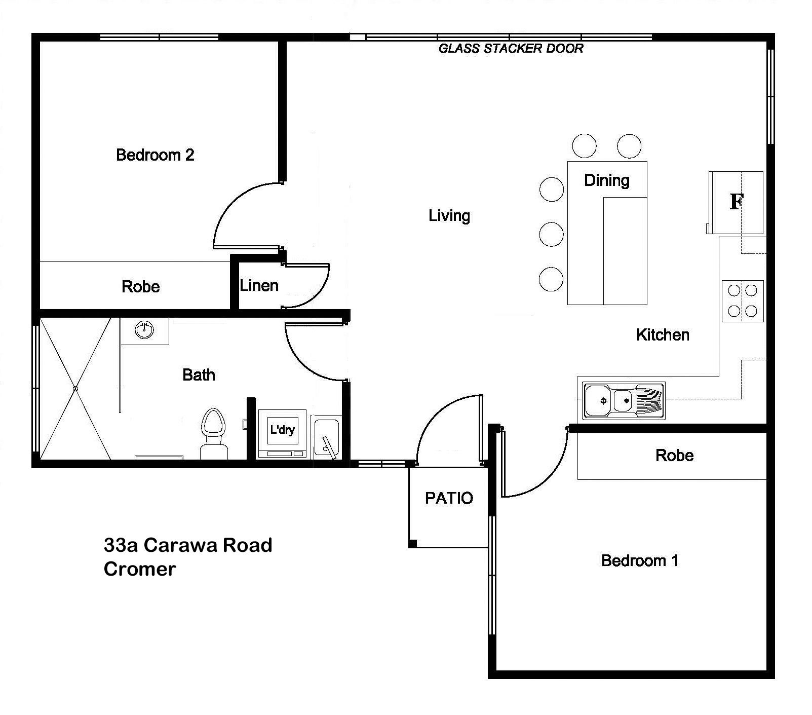 Brand new two bedroom flat