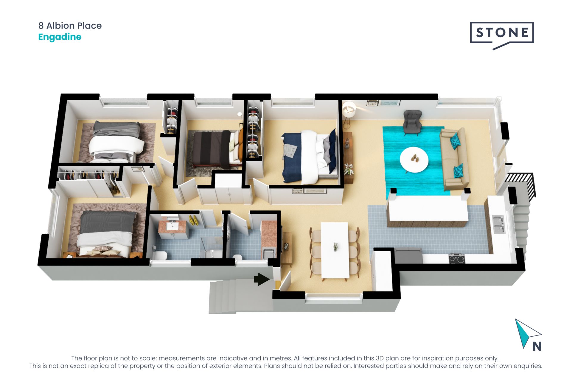 Stylishly updated family home in quiet cul-de-sac