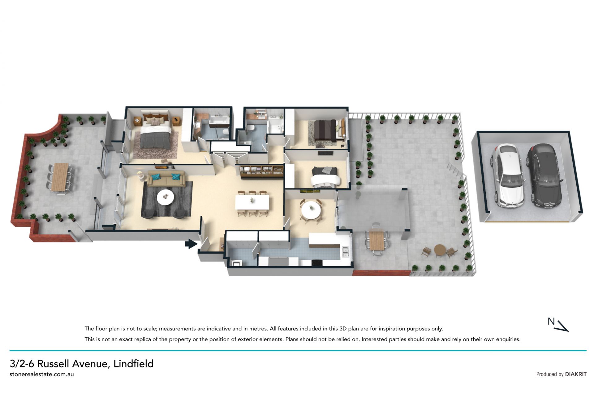 Private garden apartment in premier east-side walk rail location