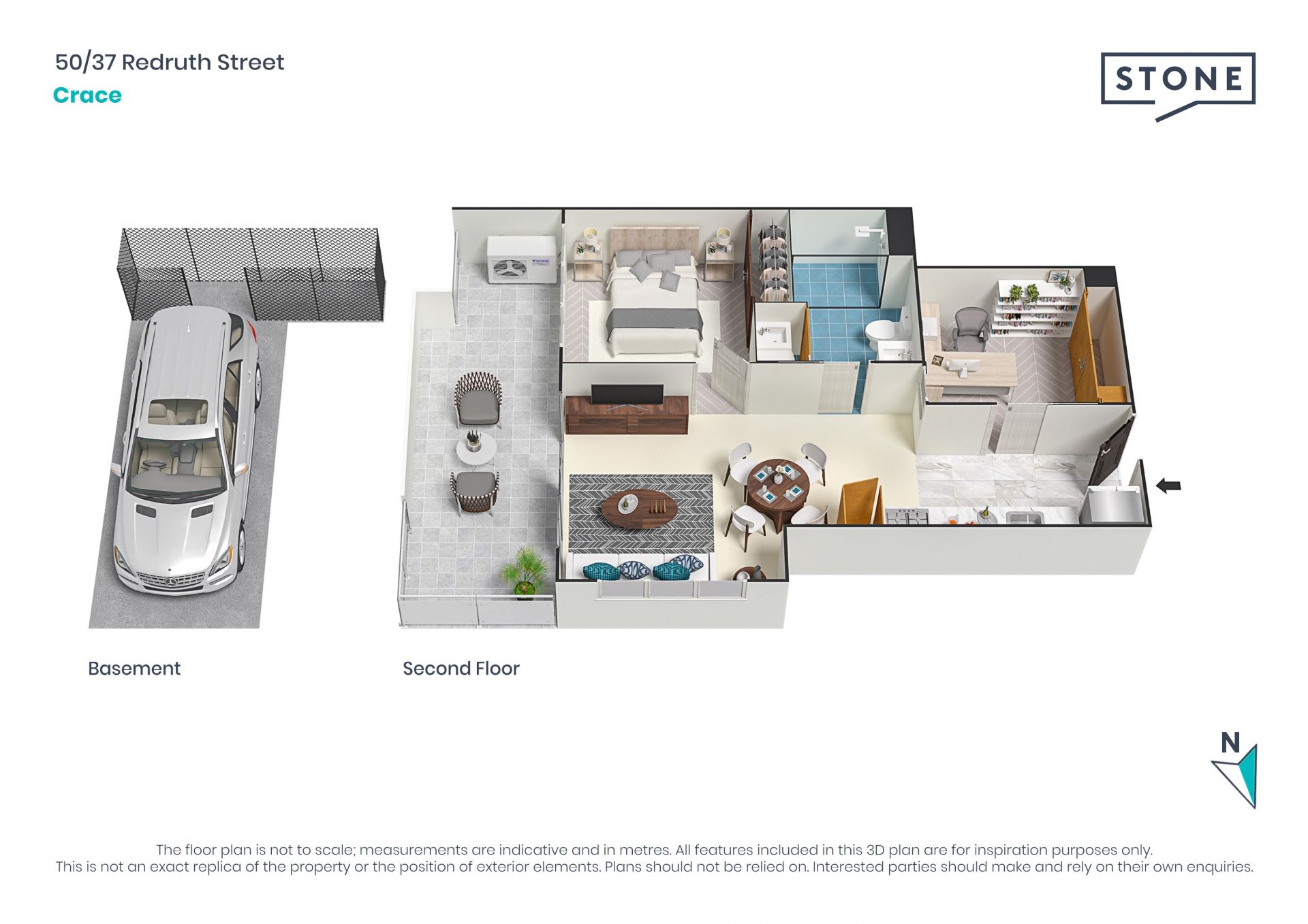 1 Bedroom + Study