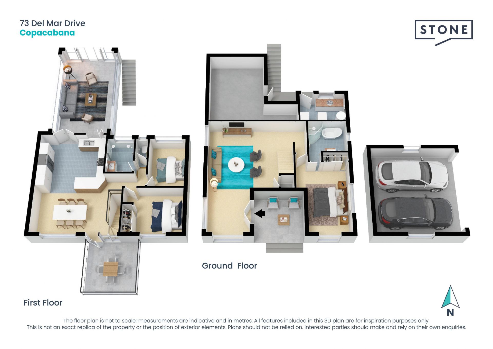 Charming entertainer - 10 min flat walk to beach