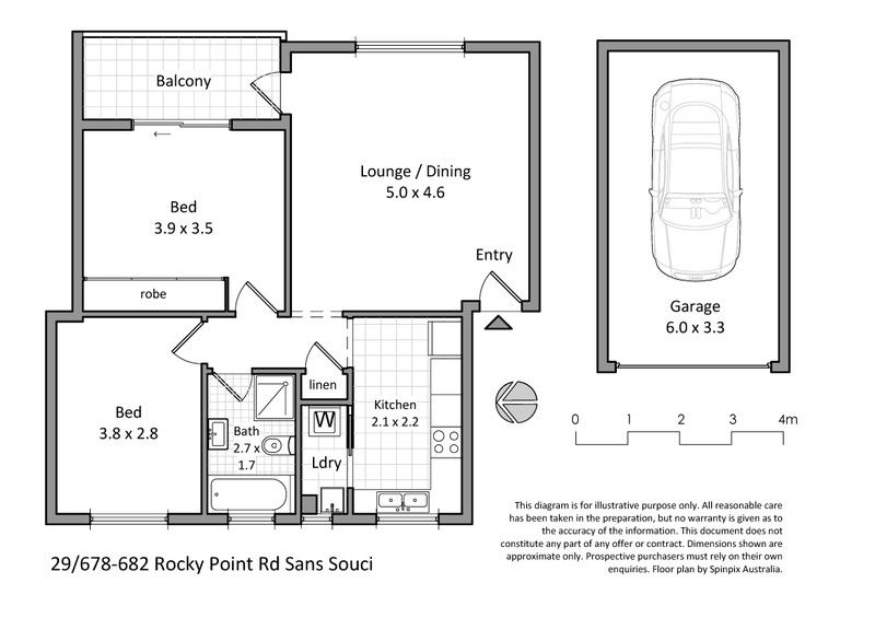 Quietly positioned at the rear of the block