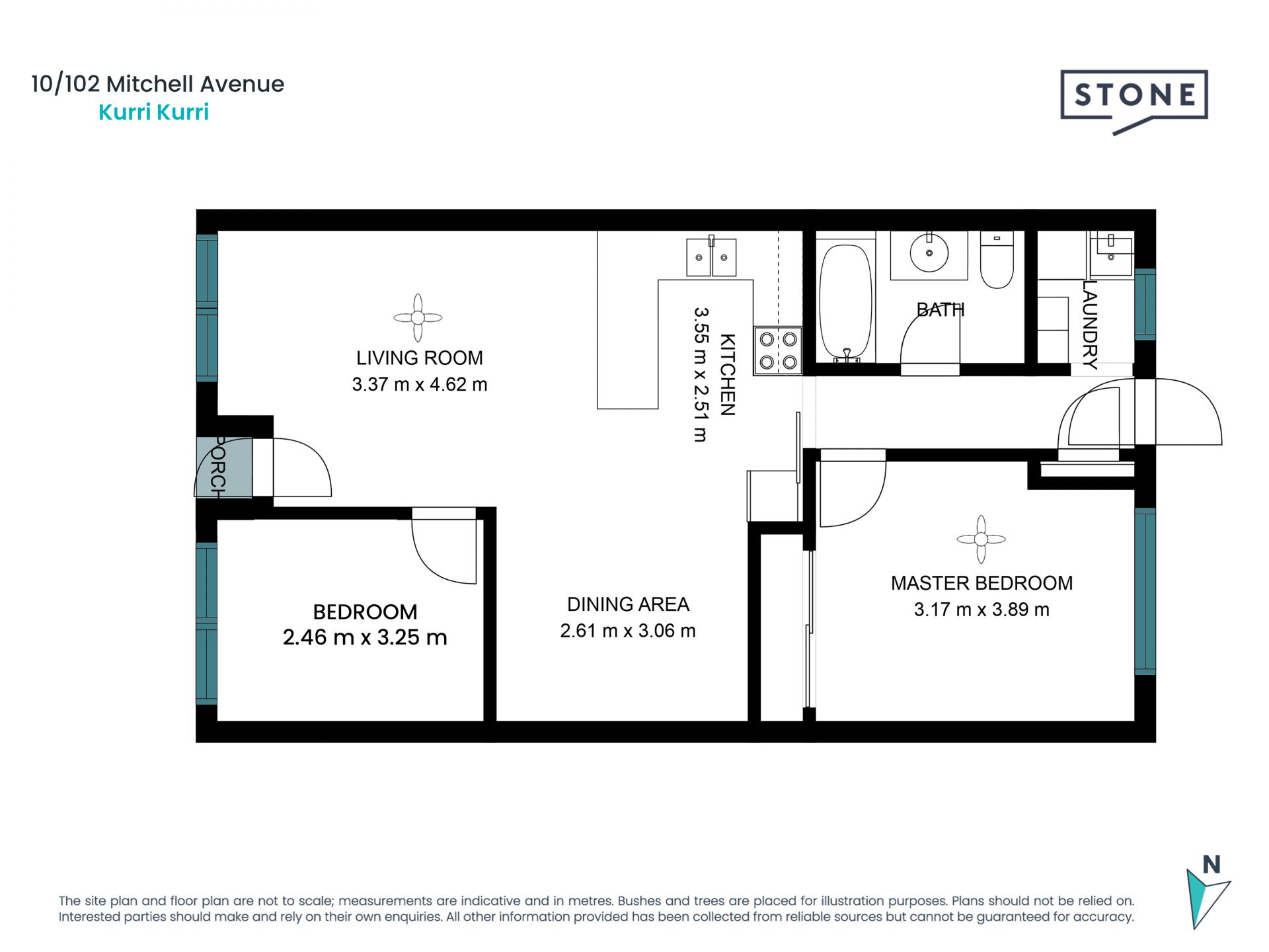 Feature packed two Bedroom Unit