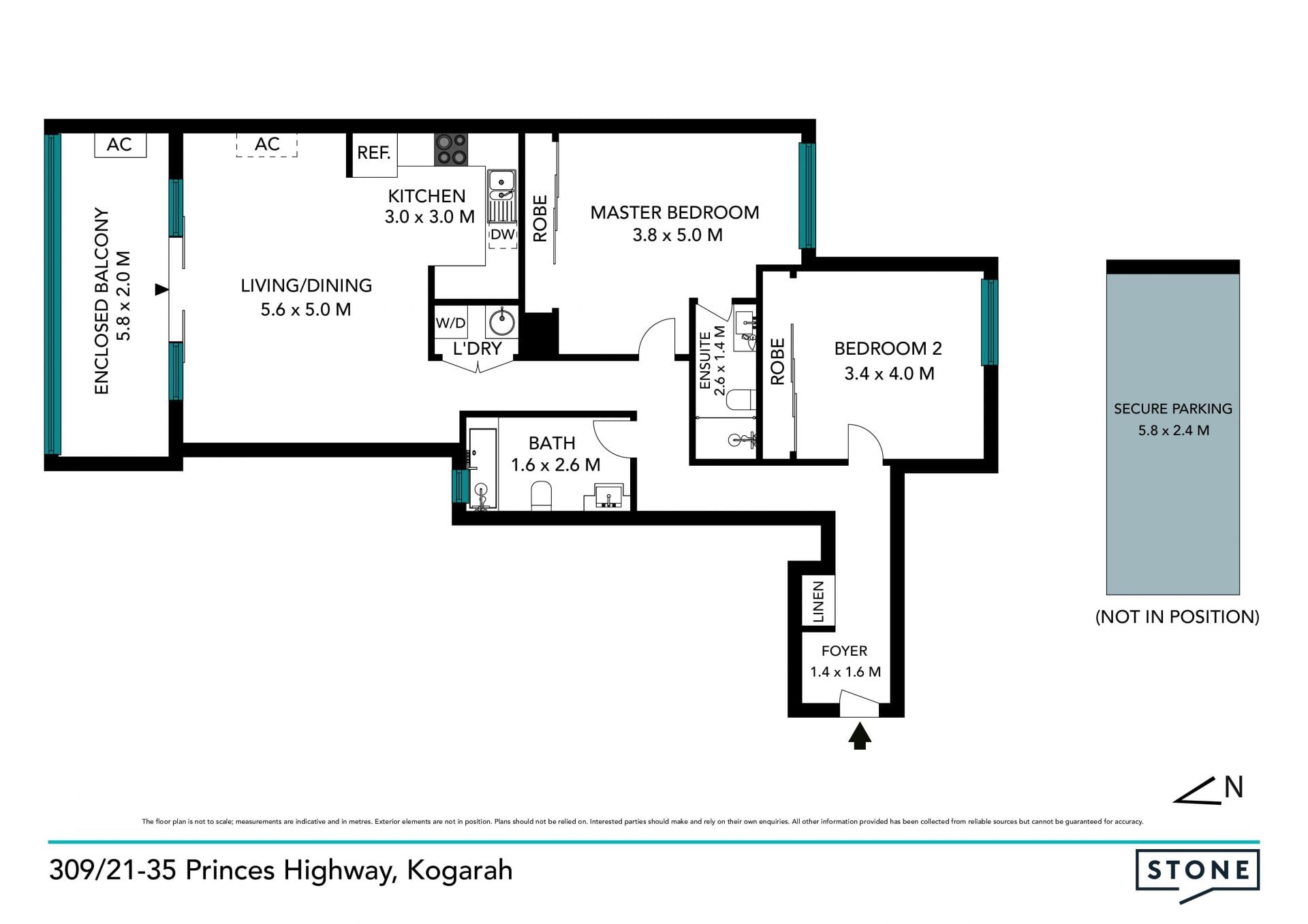 Easy living in a spacious & modern security apartment
