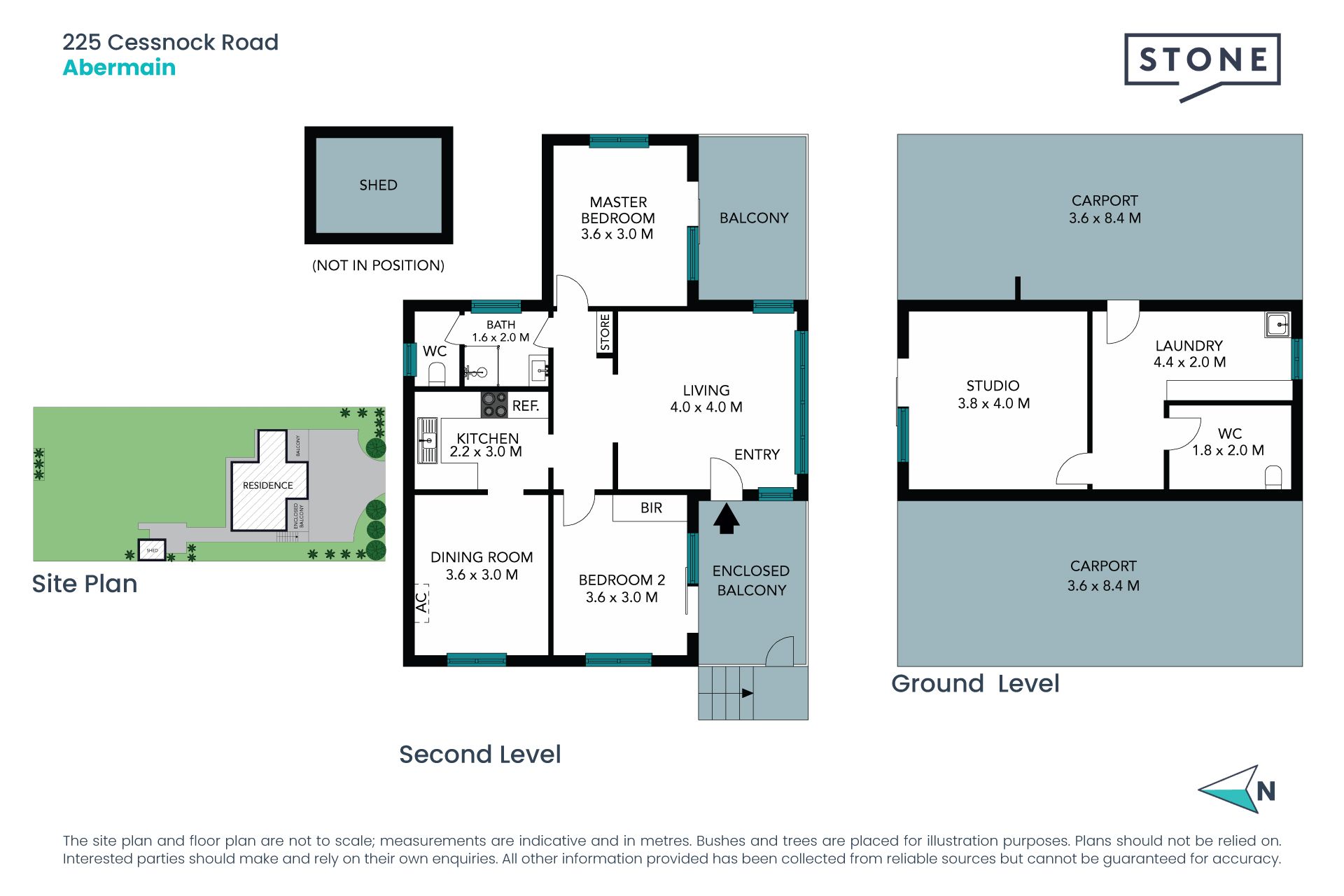 Double storey 2 bed home on a 1012sqm approx. block