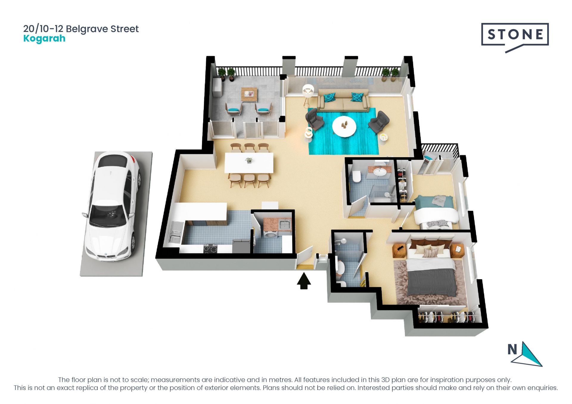 A light and spacious retreat of perfect convenience
