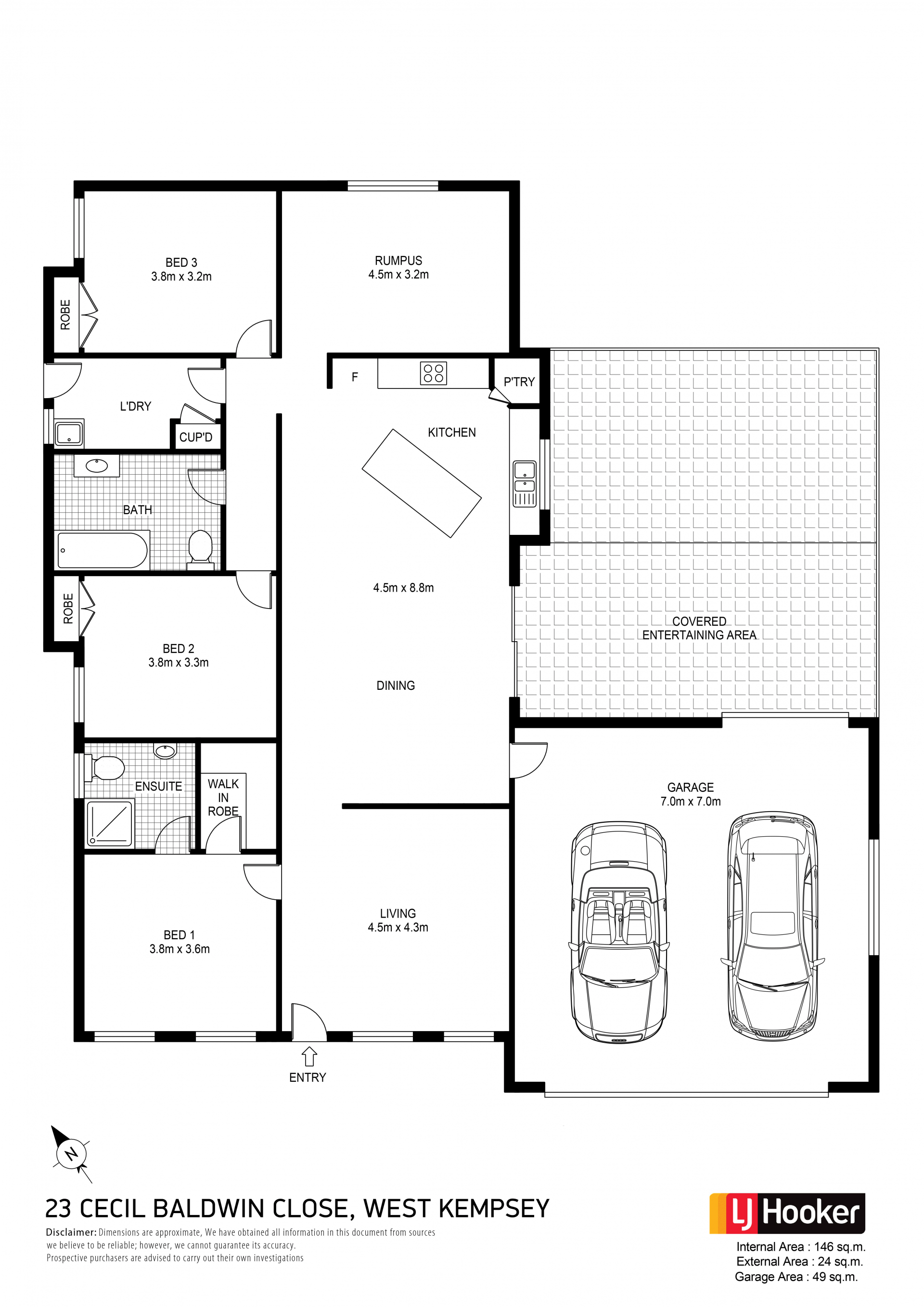 Large Level Family Home with Outdoor Entertaining