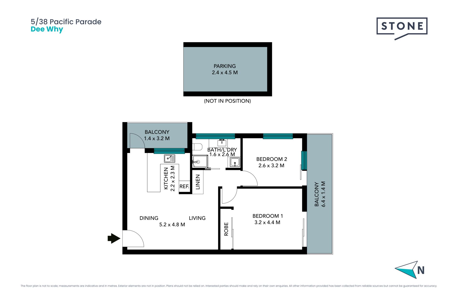 Bright and spacious lifestyle pad