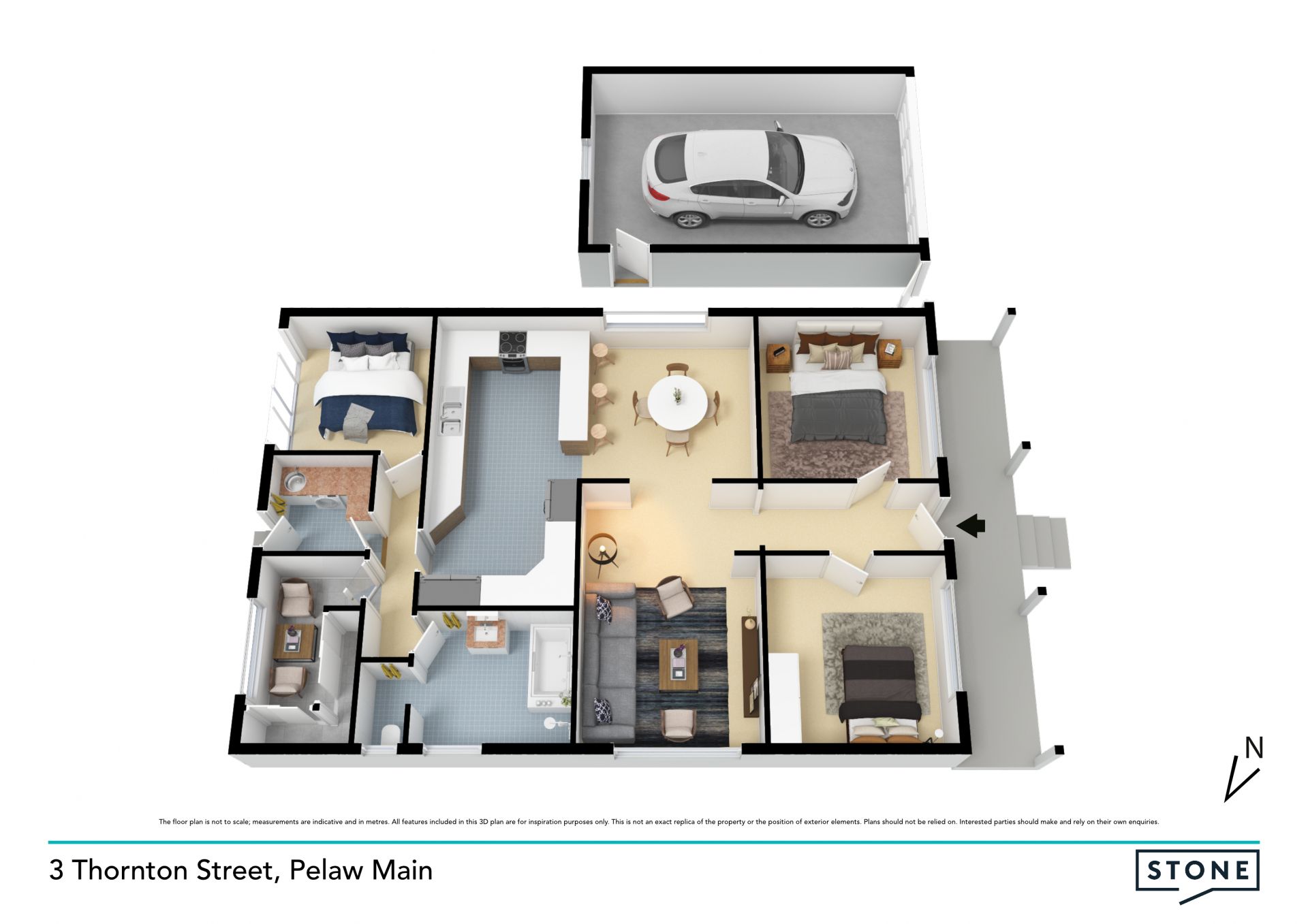 Well-presented and peacefully located