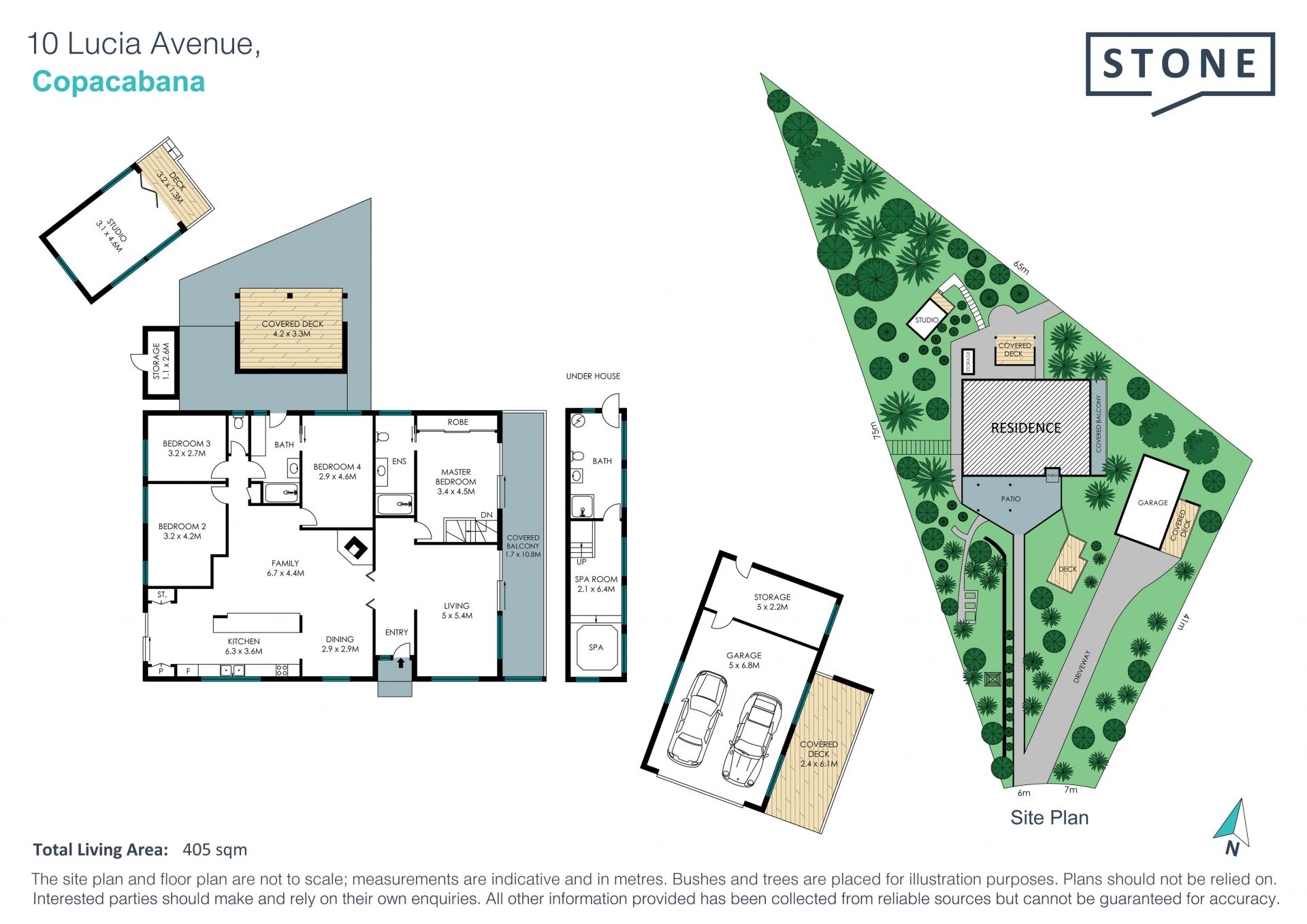 Expansive private oasis with wellness centre