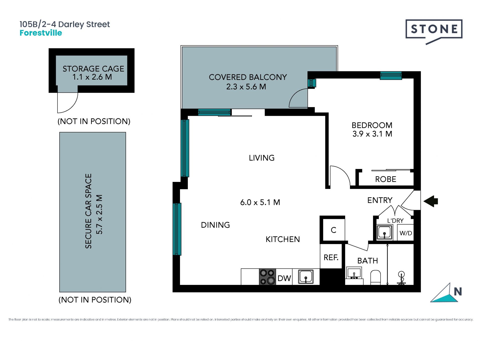 Immaculate one bedroom apartment