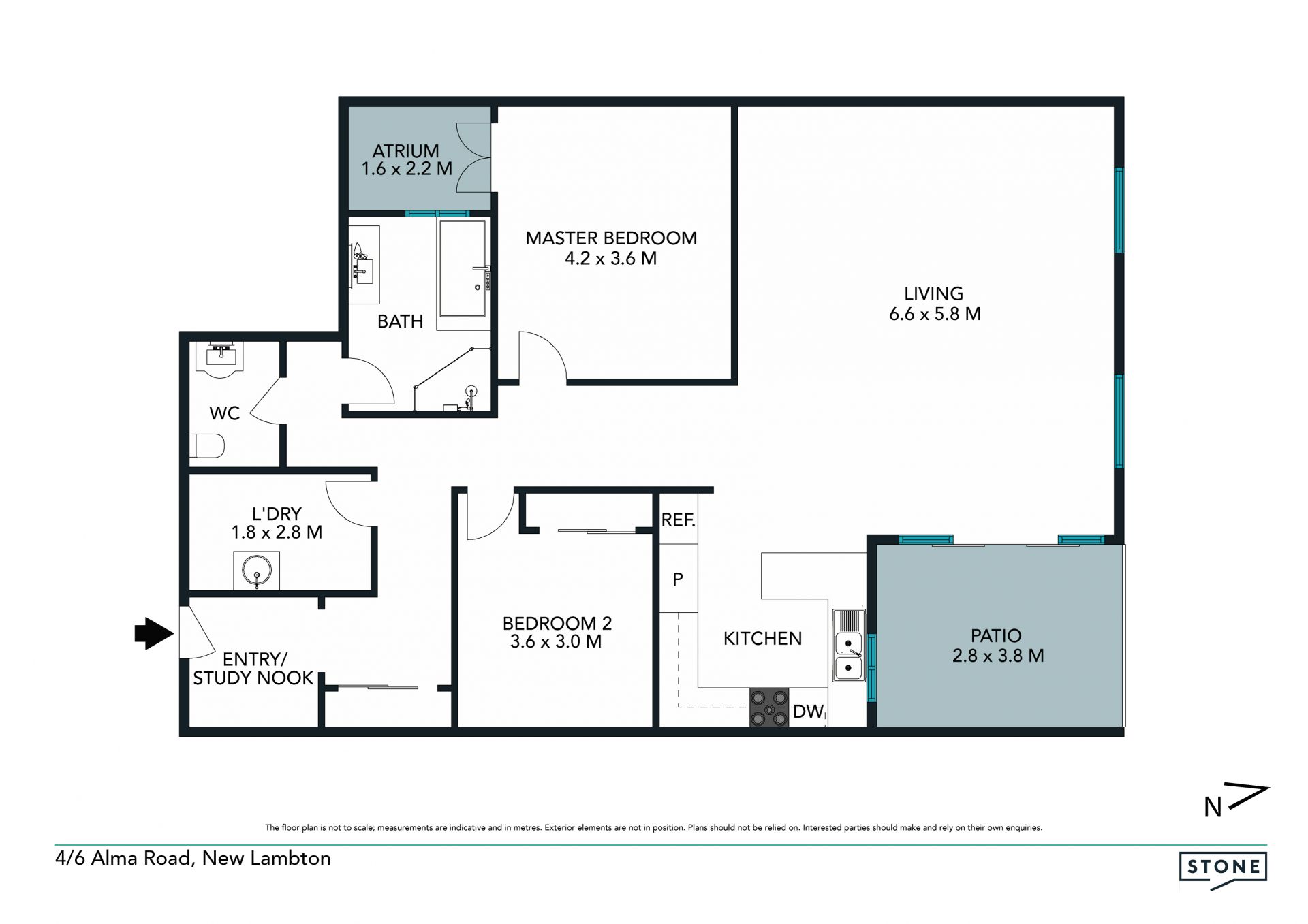 Large-scale apartment in New Lambton's heart
