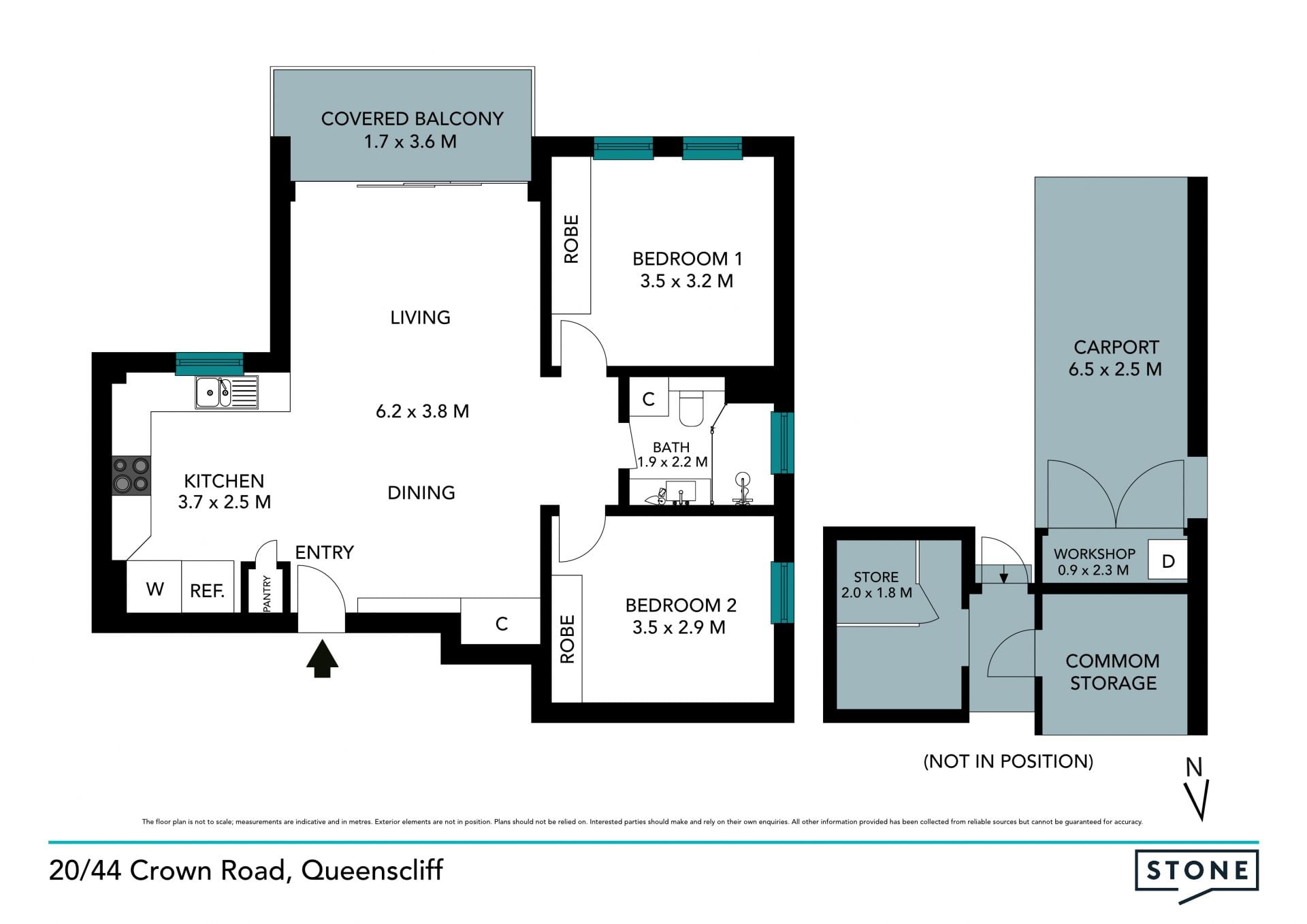 Top floor luxe living with sweeping views in prime location