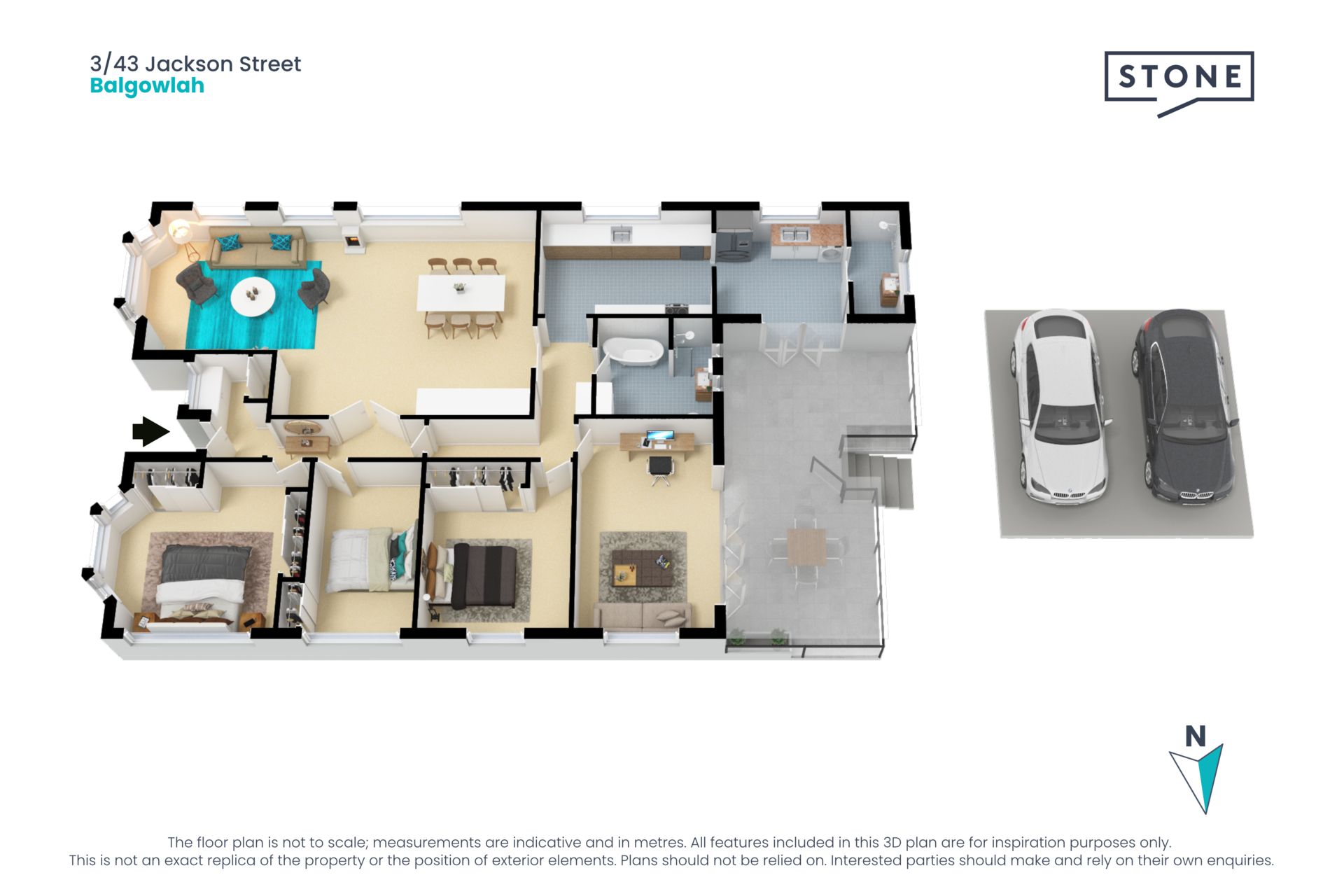 Whole-floor apartment offering charm and convenience