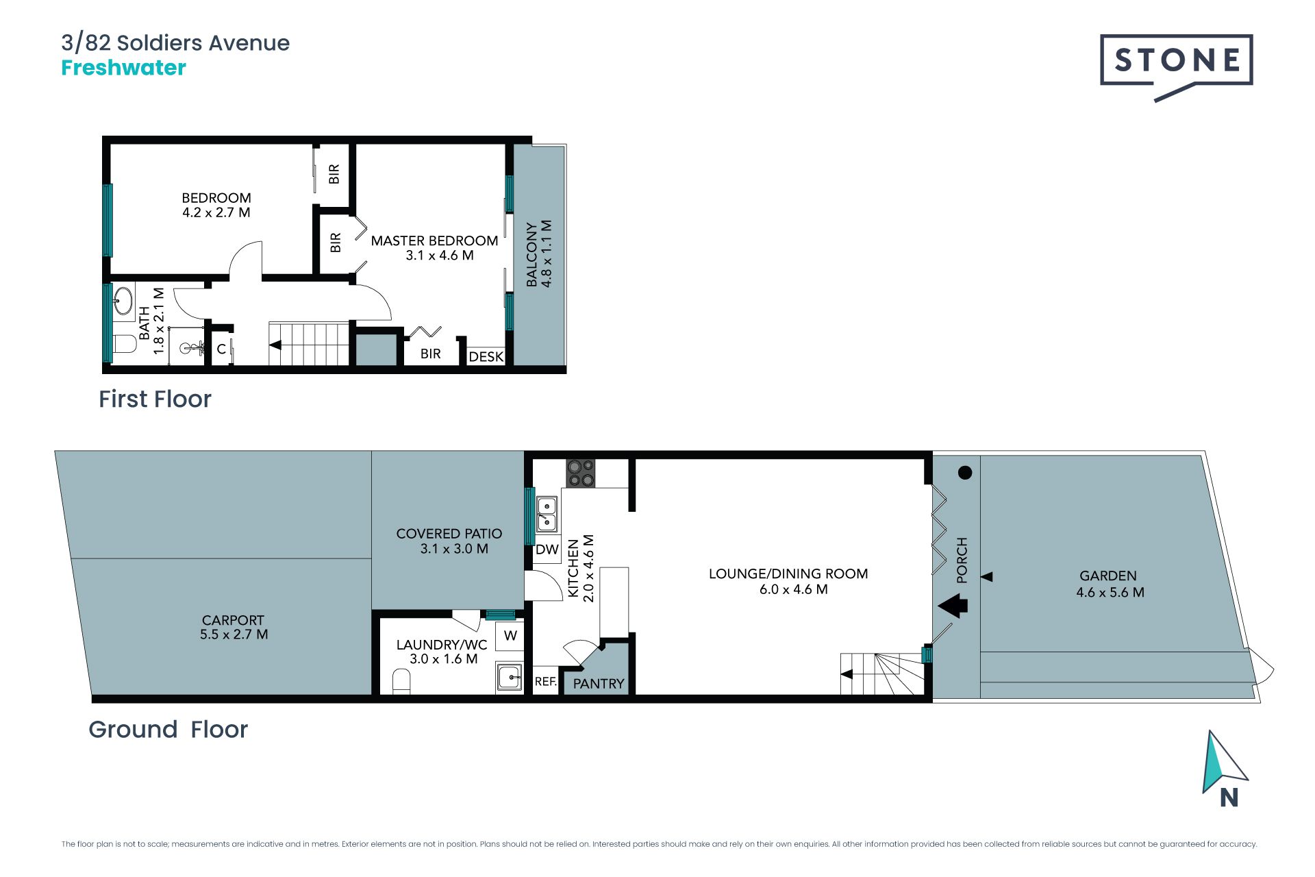 Fabulous townhome with covered terrace and lawn