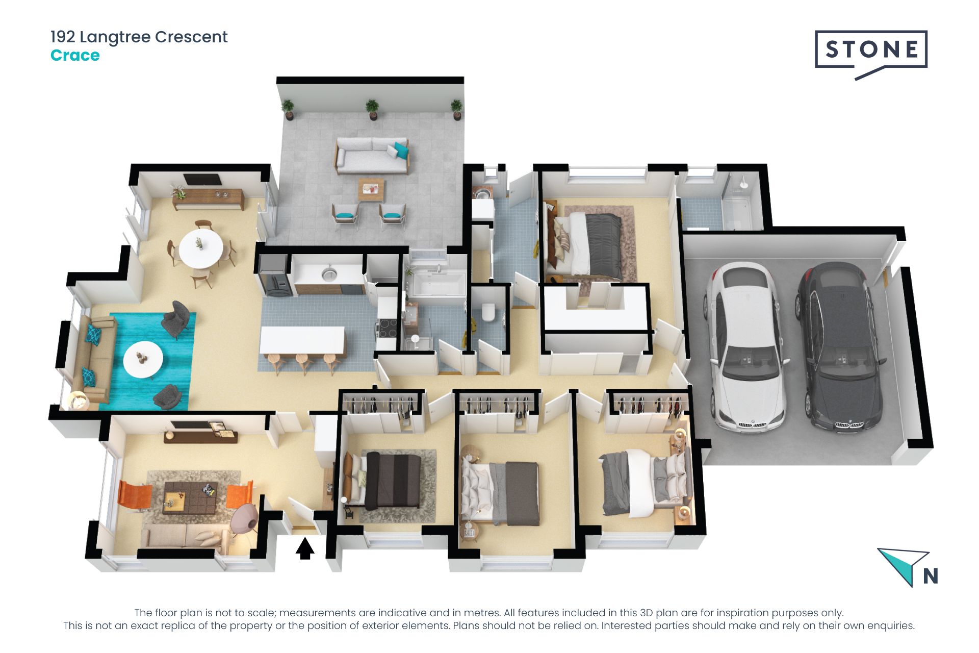 Expansive family home within walking distance to Crace shops