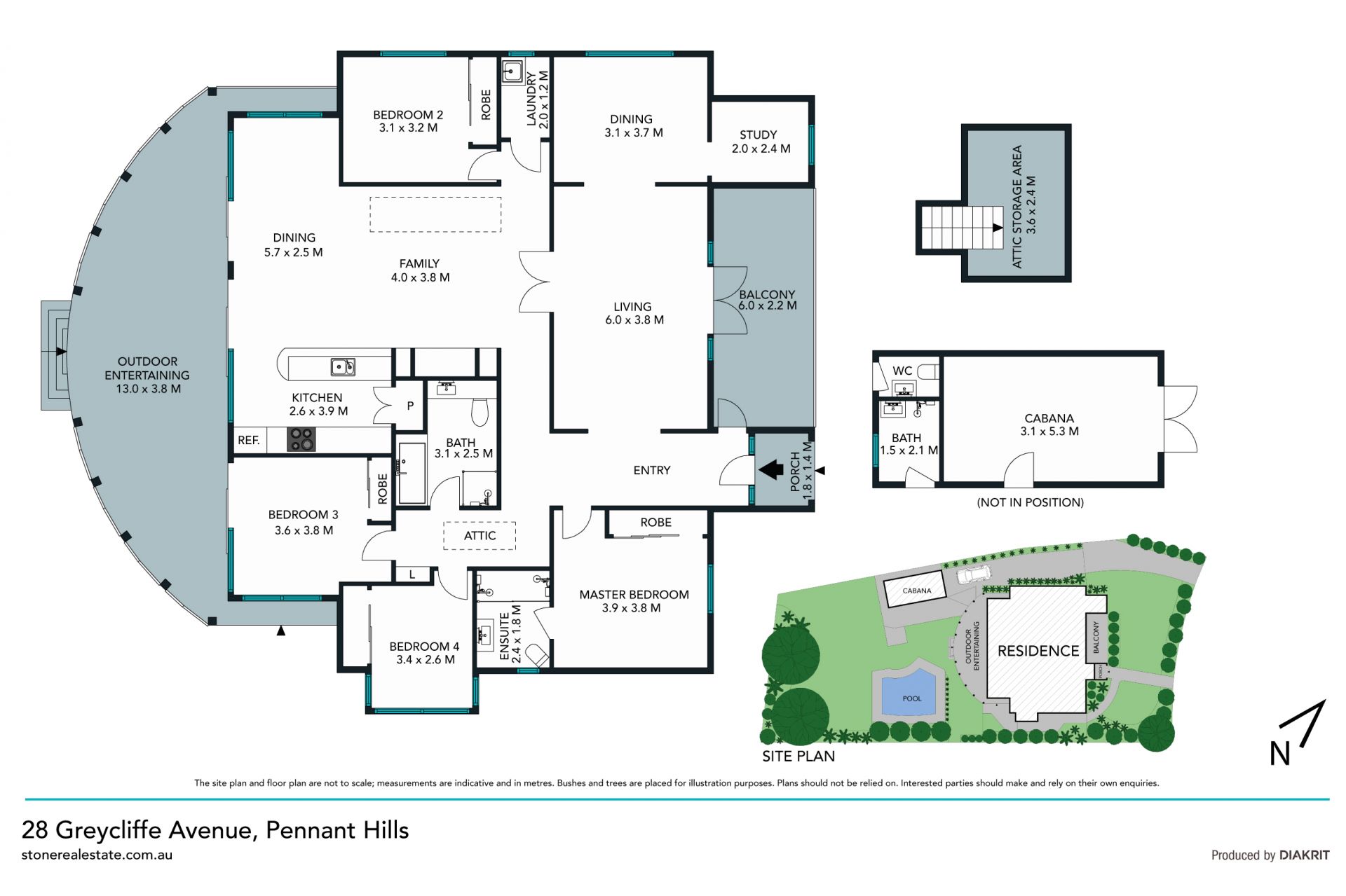 Double brick single level home, blue ribbon street