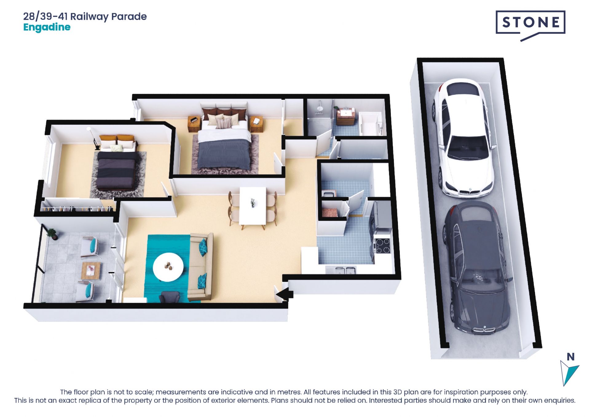 Solid apartment offers ultra-convenient lifestyle