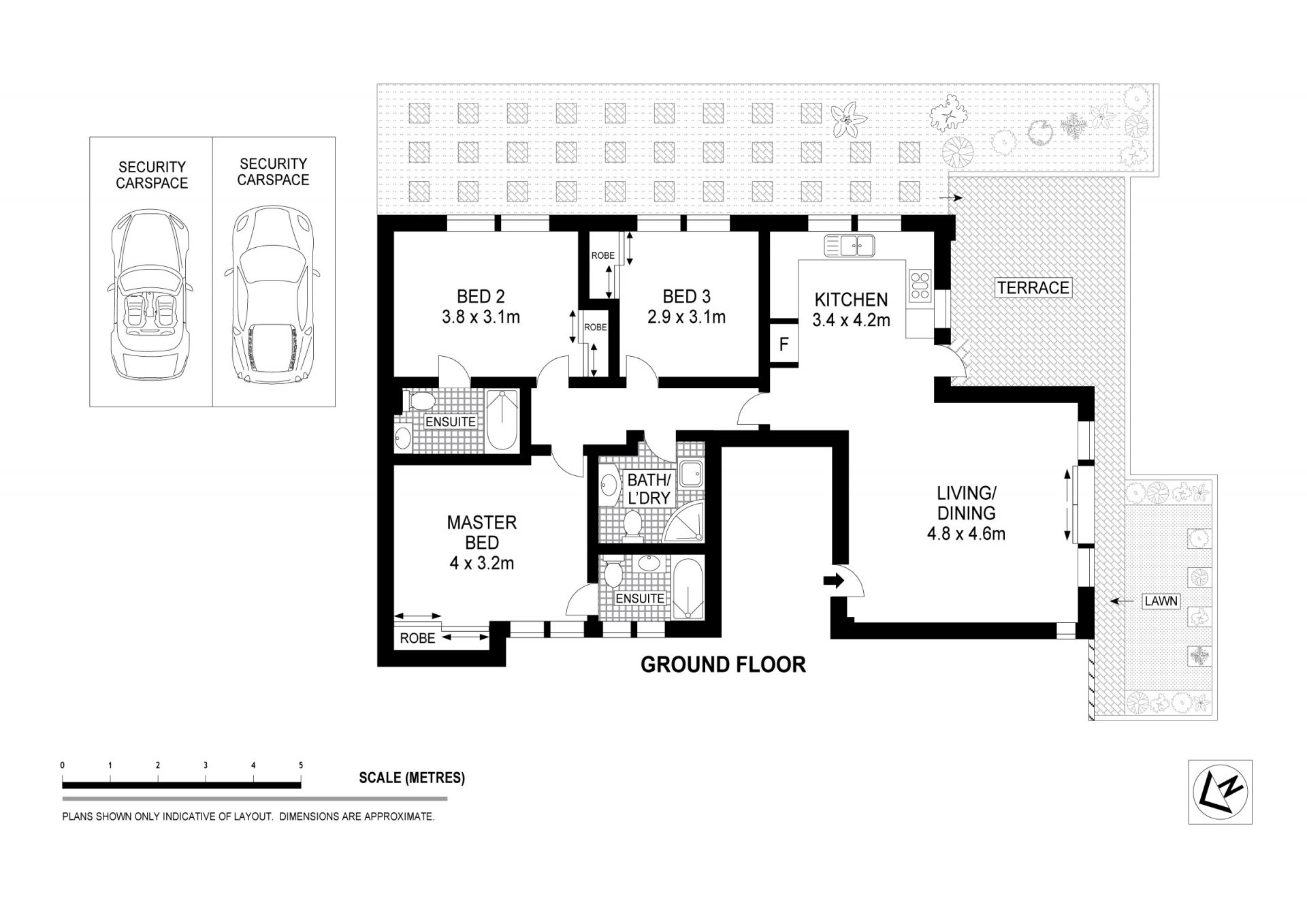 Spacious proportions and deluxe finishes
