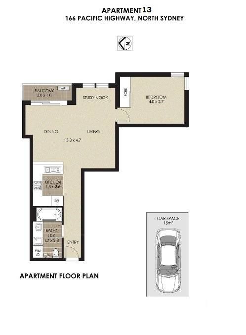 Spacious One Bedroom Apartment