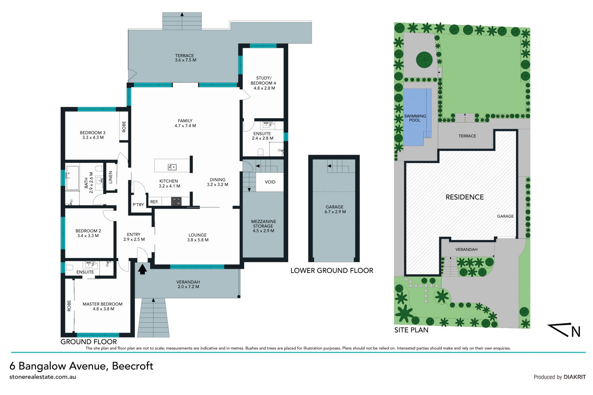 Pristine home in a beautiful location