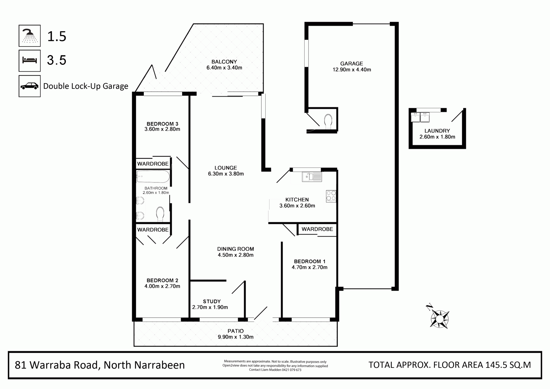 Modern Living with In-ground Pool & North Facing Rear Yard